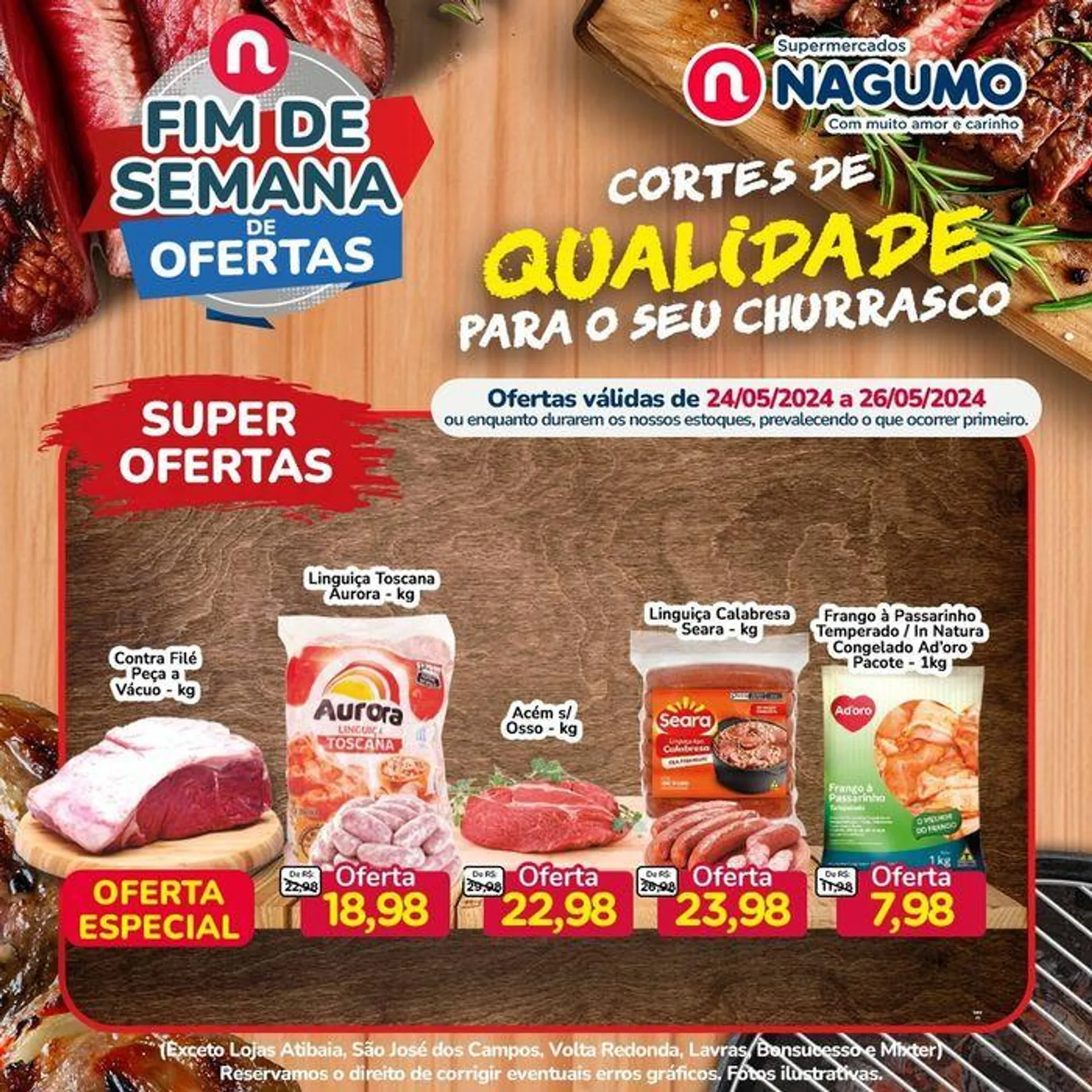 Encarte de Ofertas Nagumo 24 de maio até 26 de maio 2024 - Pagina 1