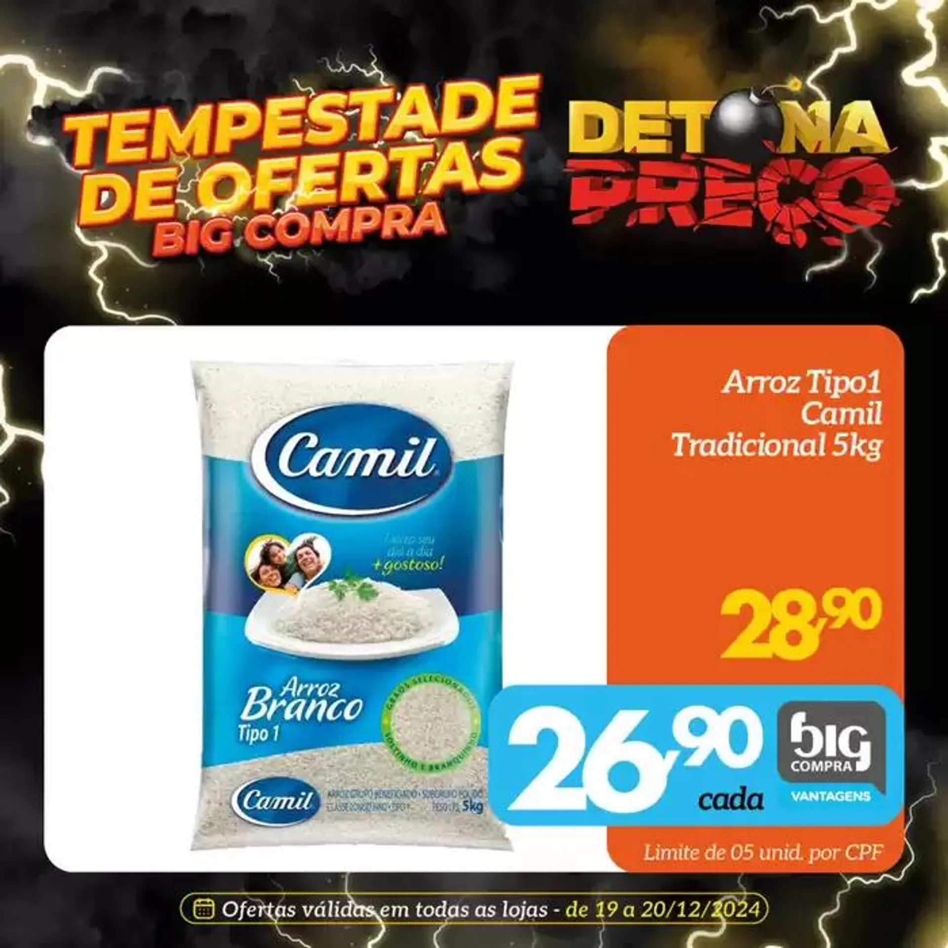 Encarte de Encarte Supermercados Big Compra 19 de dezembro até 20 de dezembro 2024 - Pagina 3