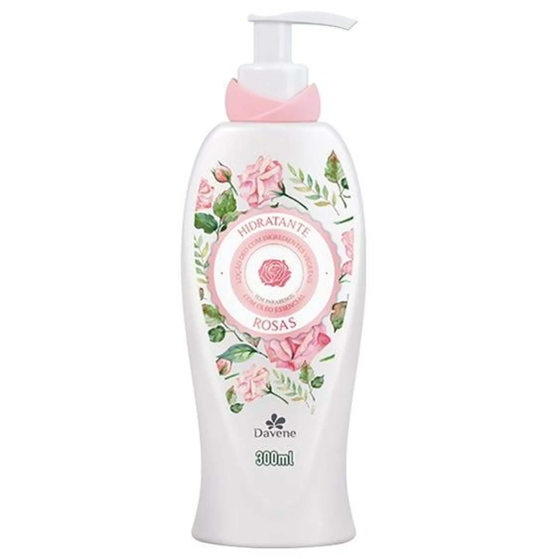 Loção Hidratante Corpo Davene Deo Rosas 300ml