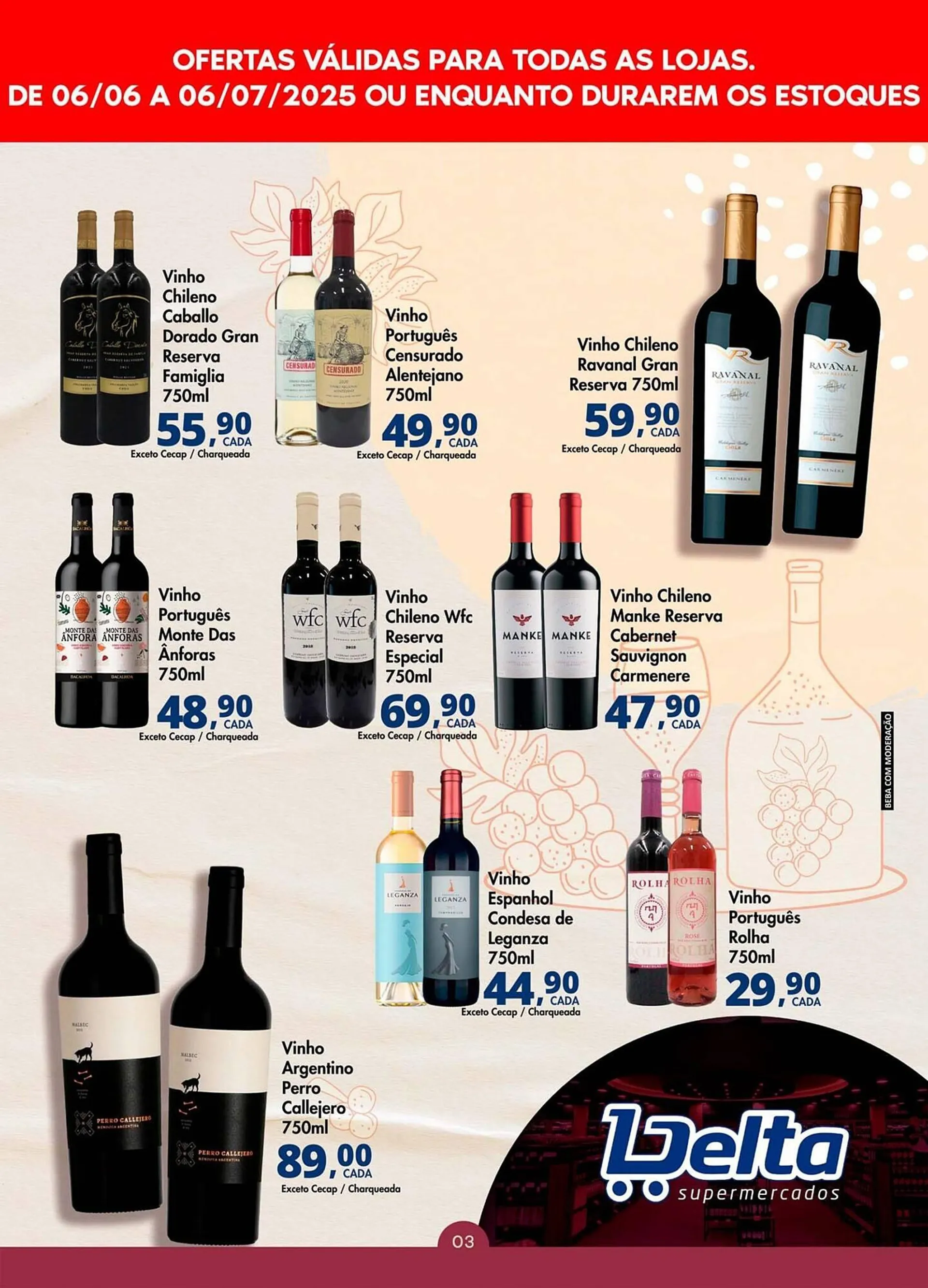 Encarte de Catálogo Delta Supermercados 10 de junho até 7 de julho 2025 - Pagina 2