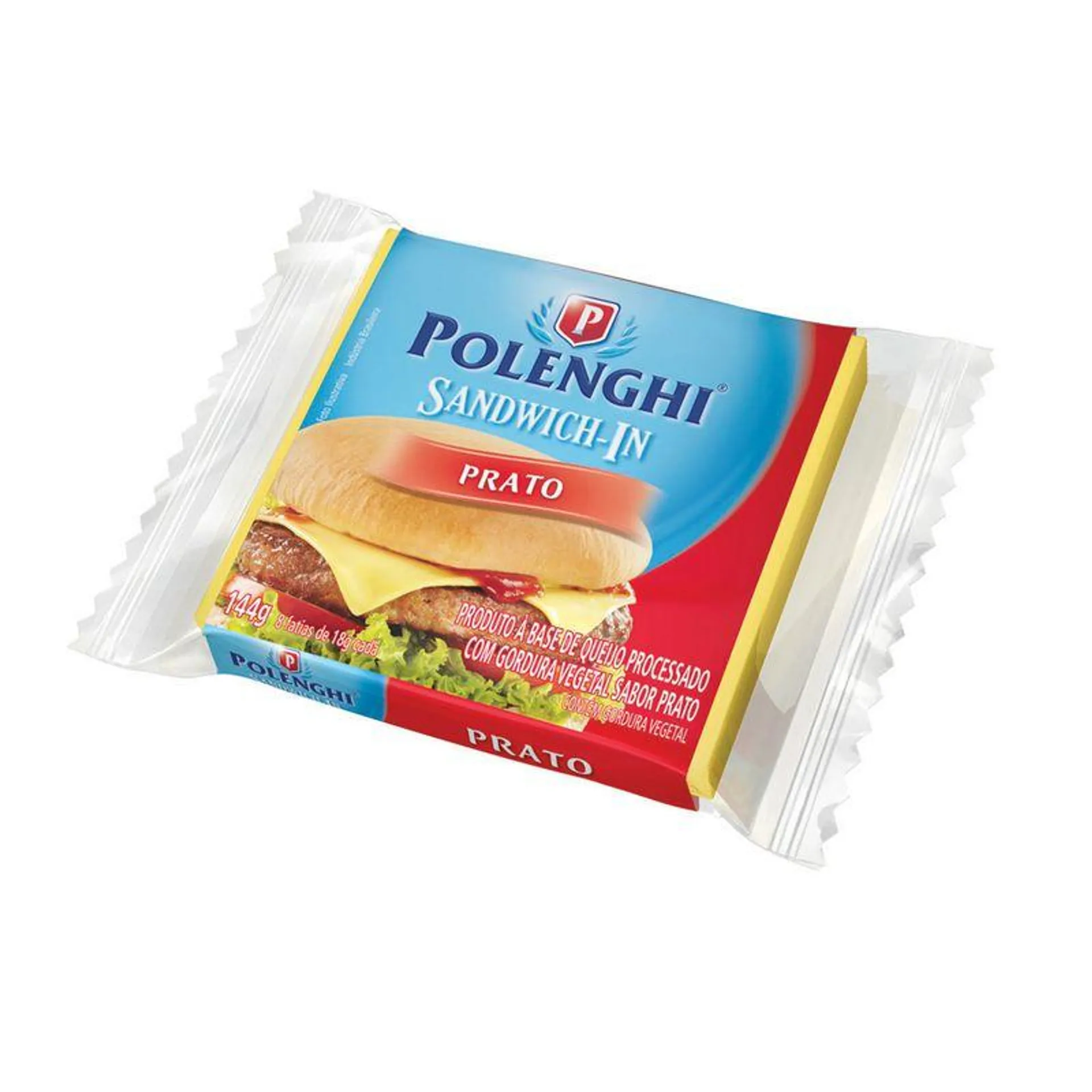 Queijo fatiado sabor prato Sandwich-In 144g