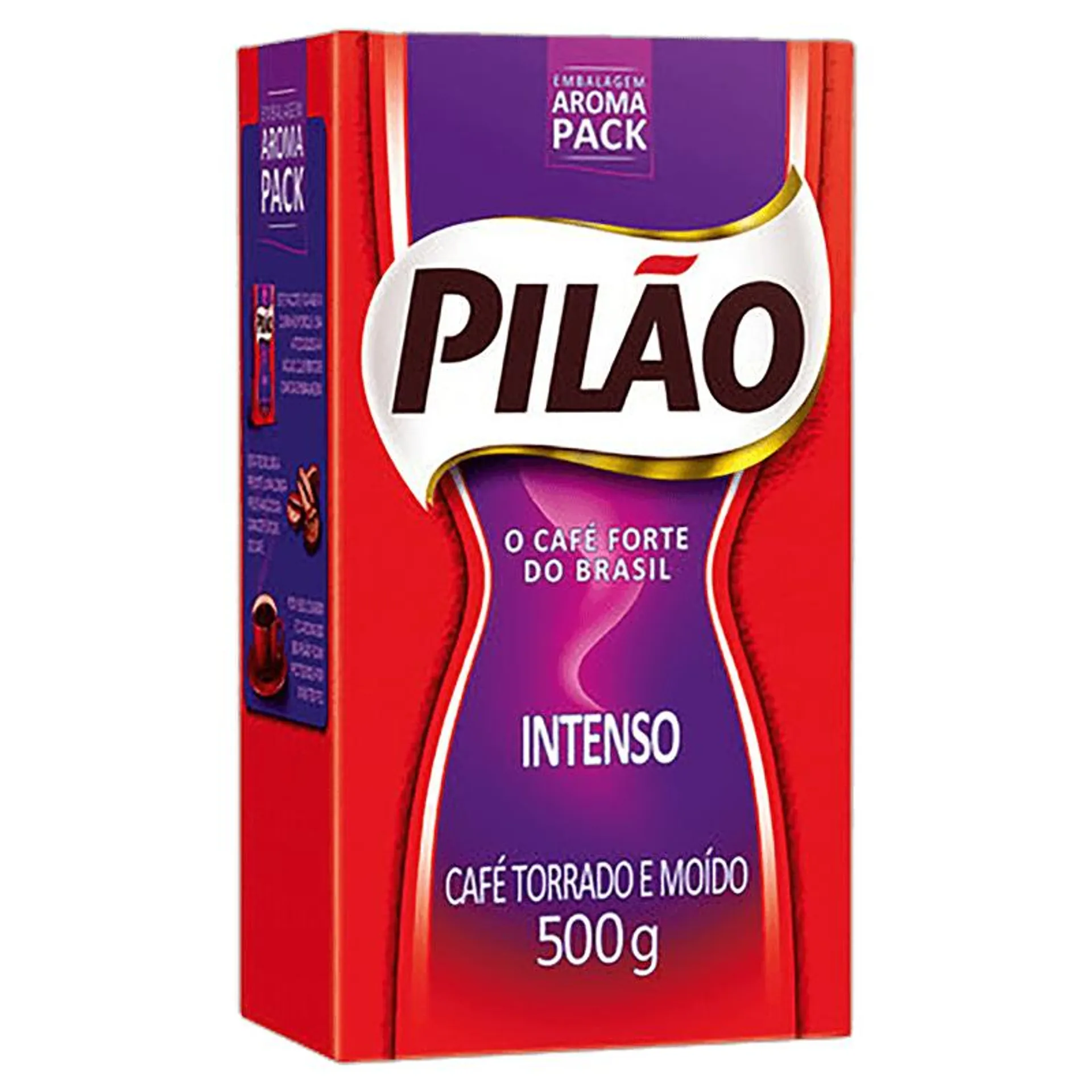 Café PILÃO intenso à Vácuo Puro 500g