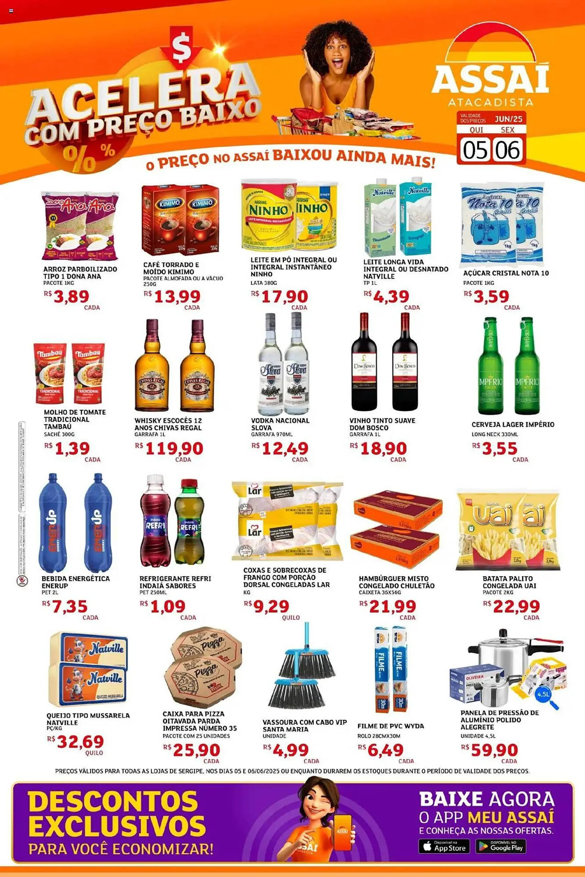 Encarte de Catálogo Assaí Atacadista 5 de junho até 6 de junho 2025 - Pagina 1