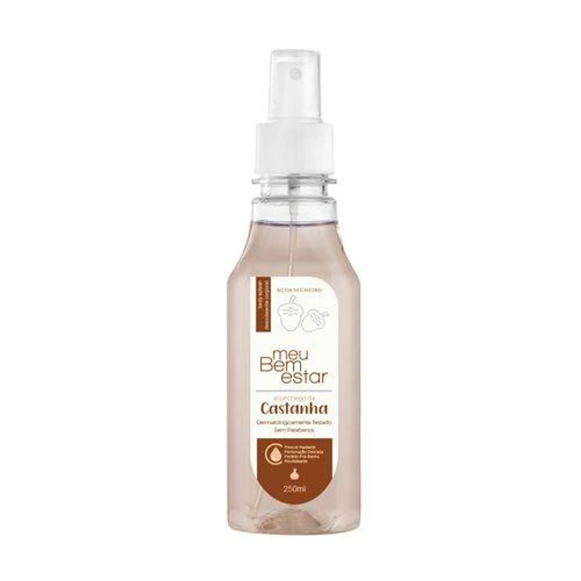 Body Splash Meu bem estar aconchego da castanha 250ml