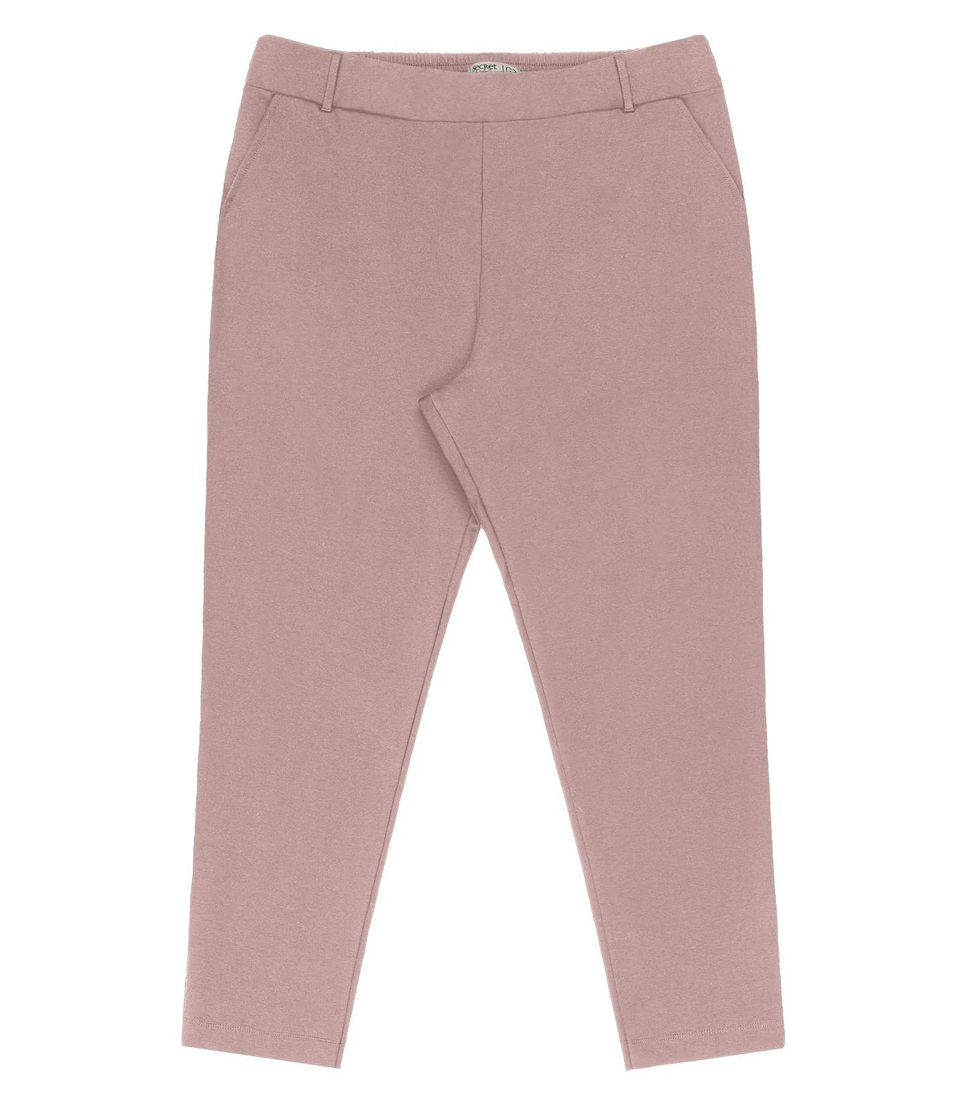 Calça Slim Plus Size Feminina Secret Glam Marrom