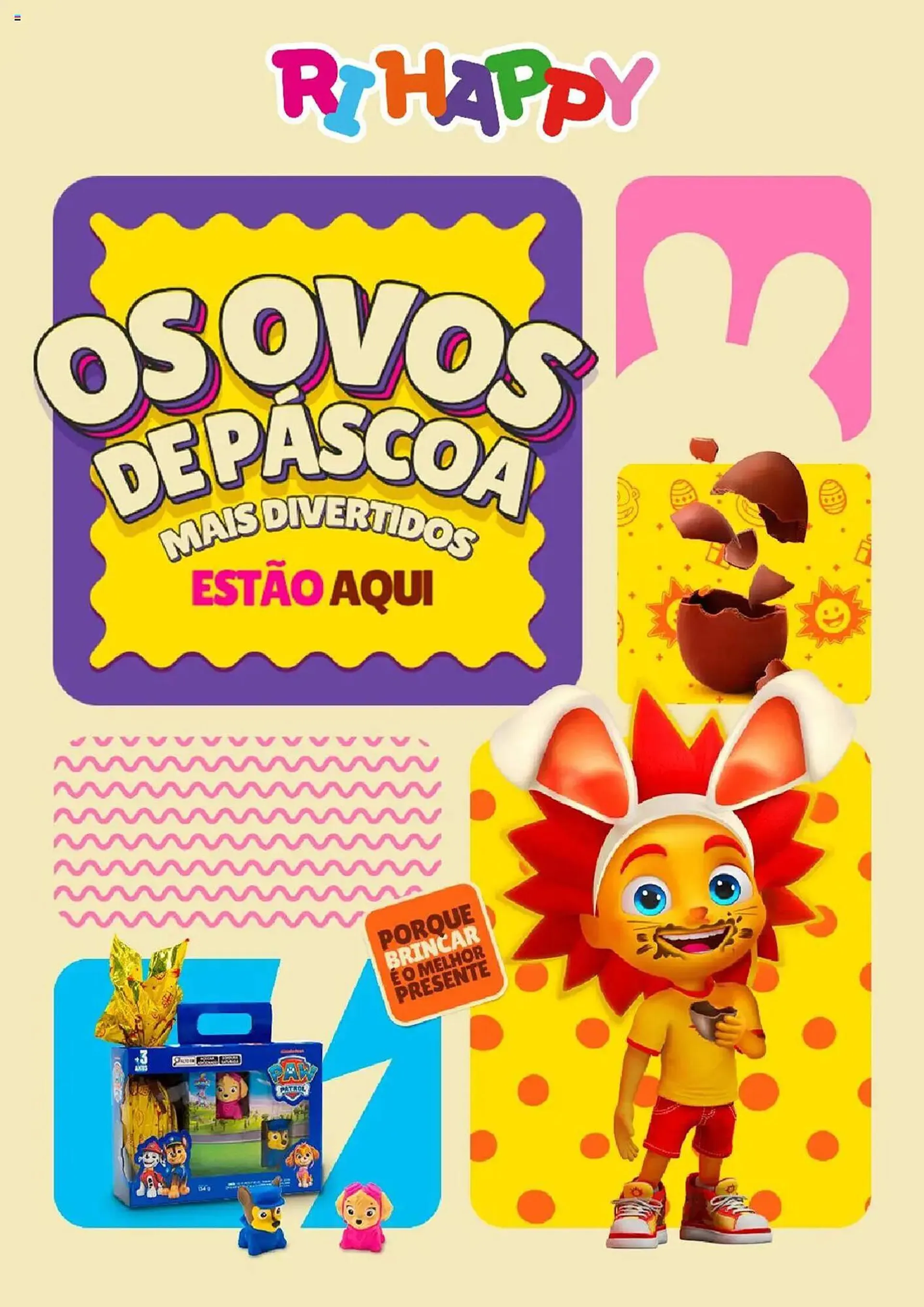 Encarte de Catálogo Ri Happy 8 de abril até 5 de maio 2025 - Pagina 1