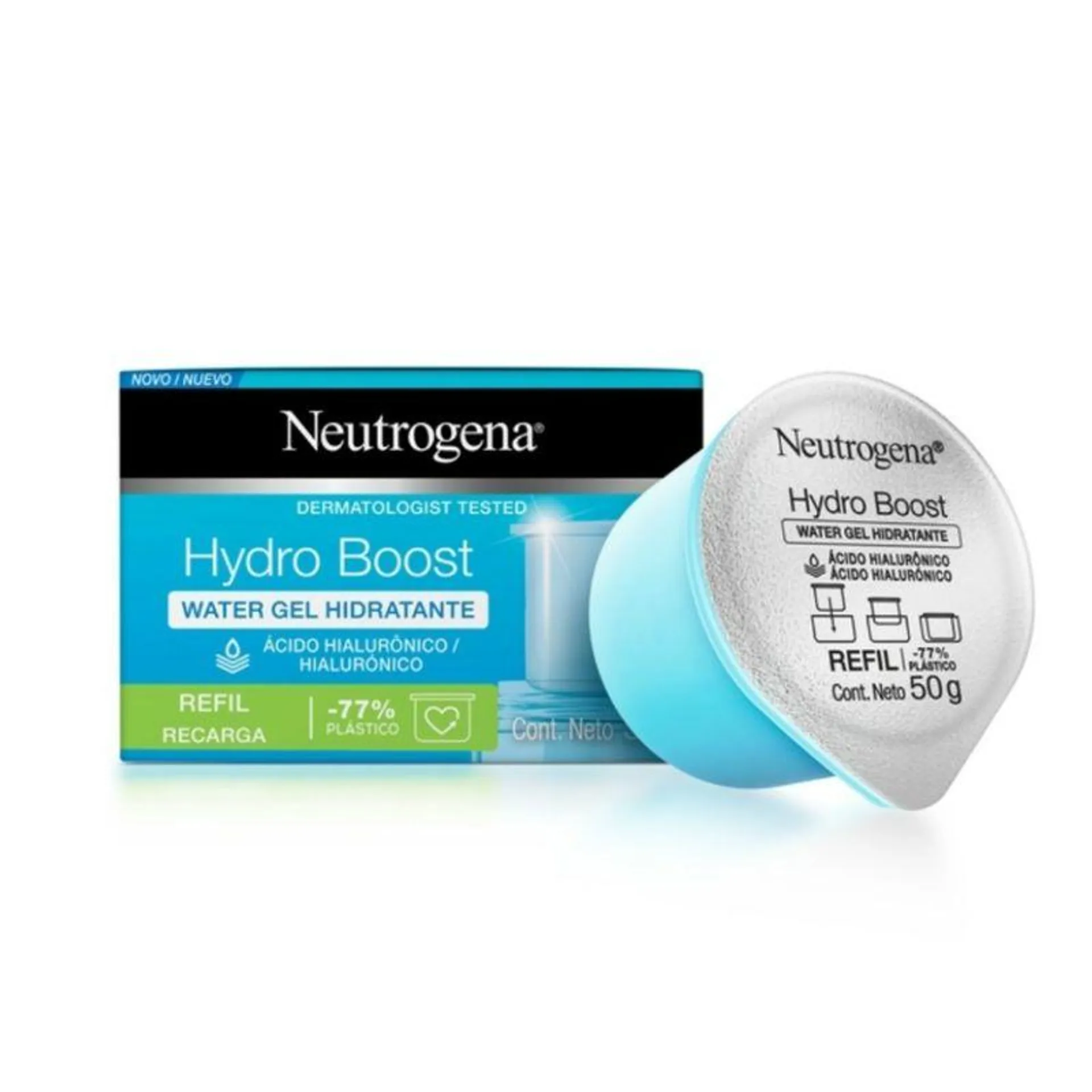 Hidratante Facial Neutrogena Hydro Boost Water Gel Refil 50g