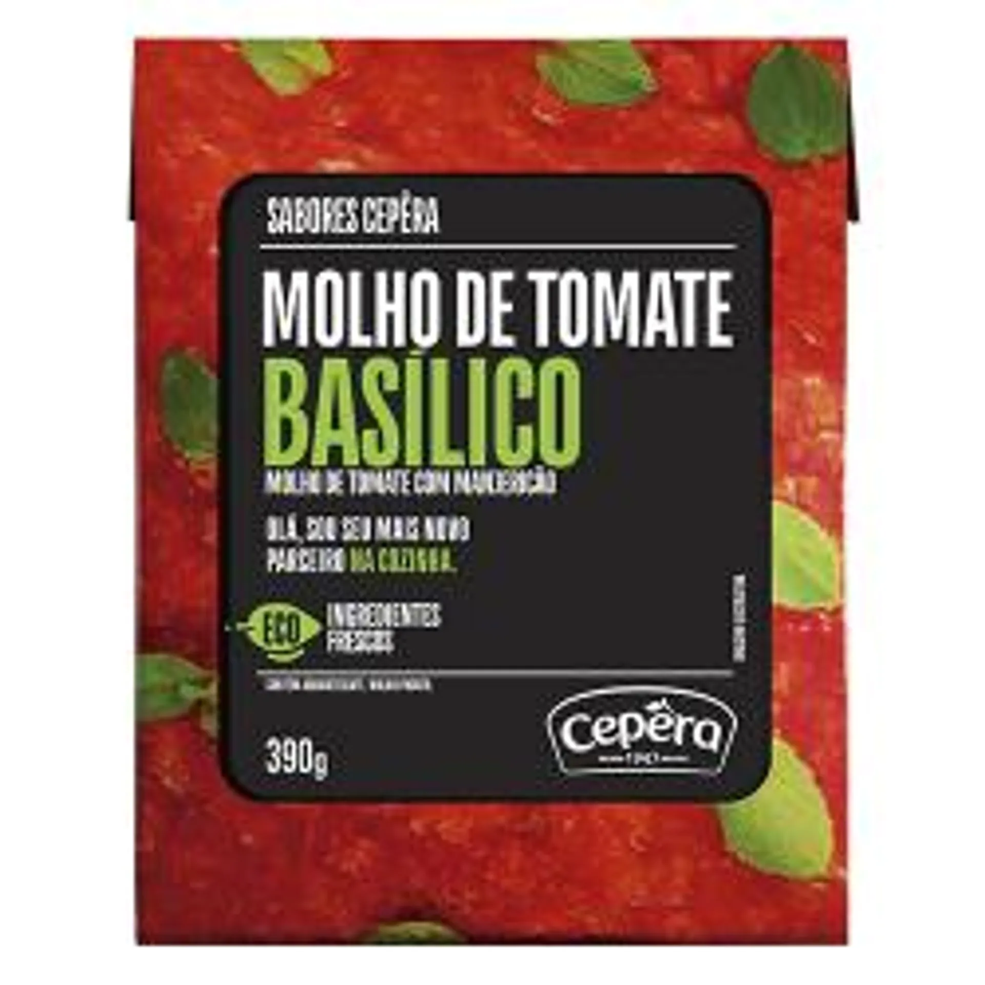 M.tomate Cepera 390g Basilico