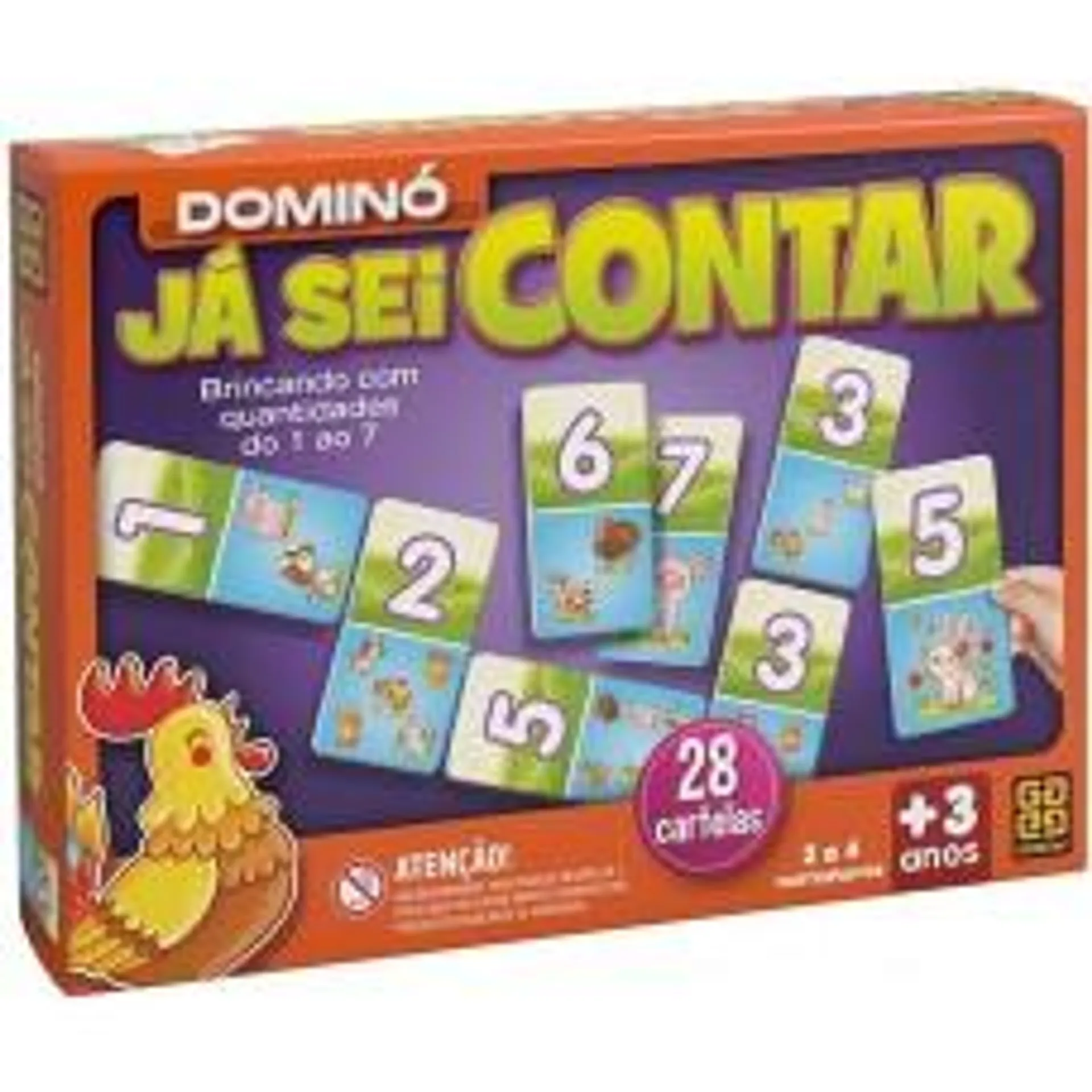 Jogo Dominó: Já Sei Contar