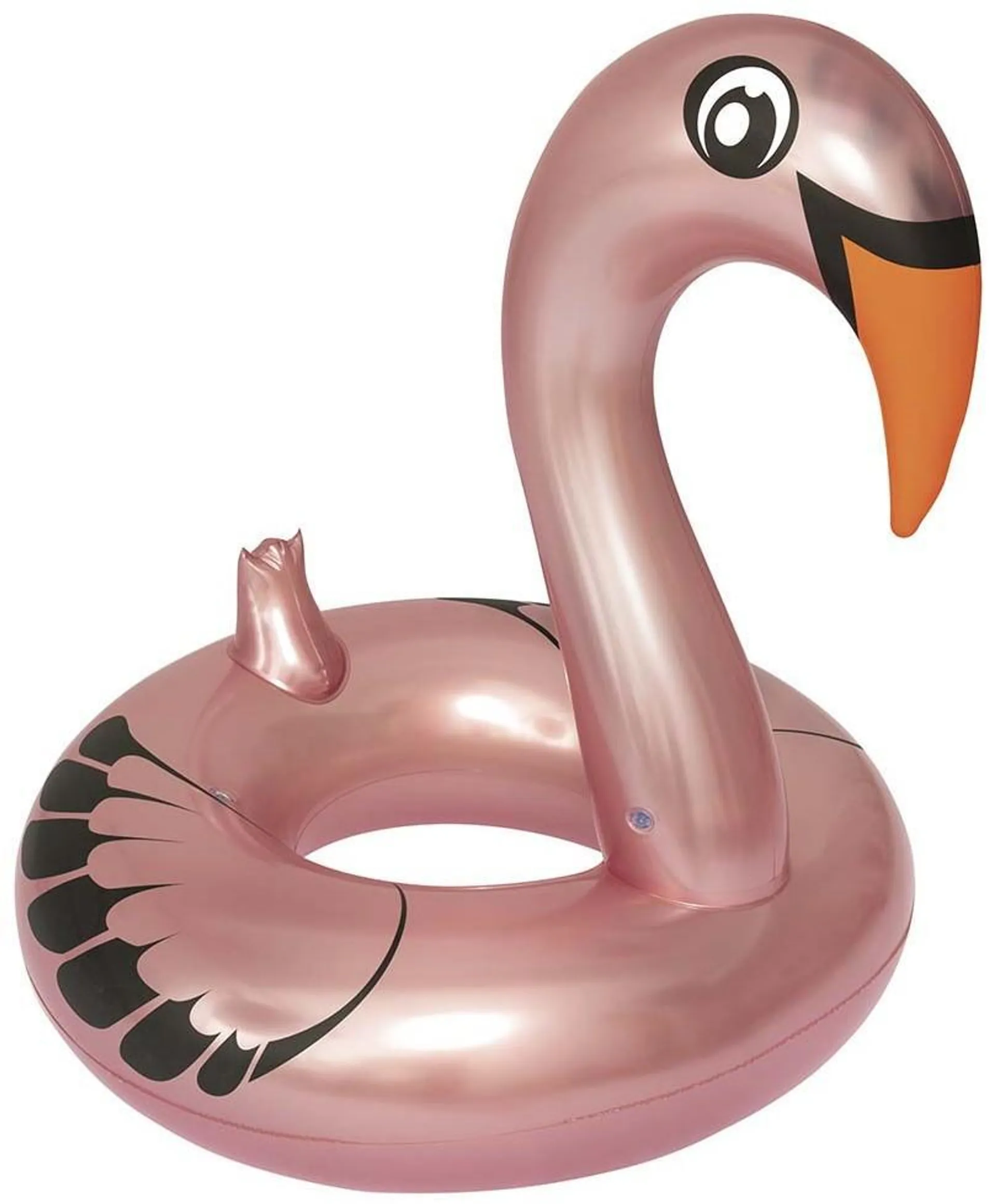 Boia Cisne Perolado Mor Rosa