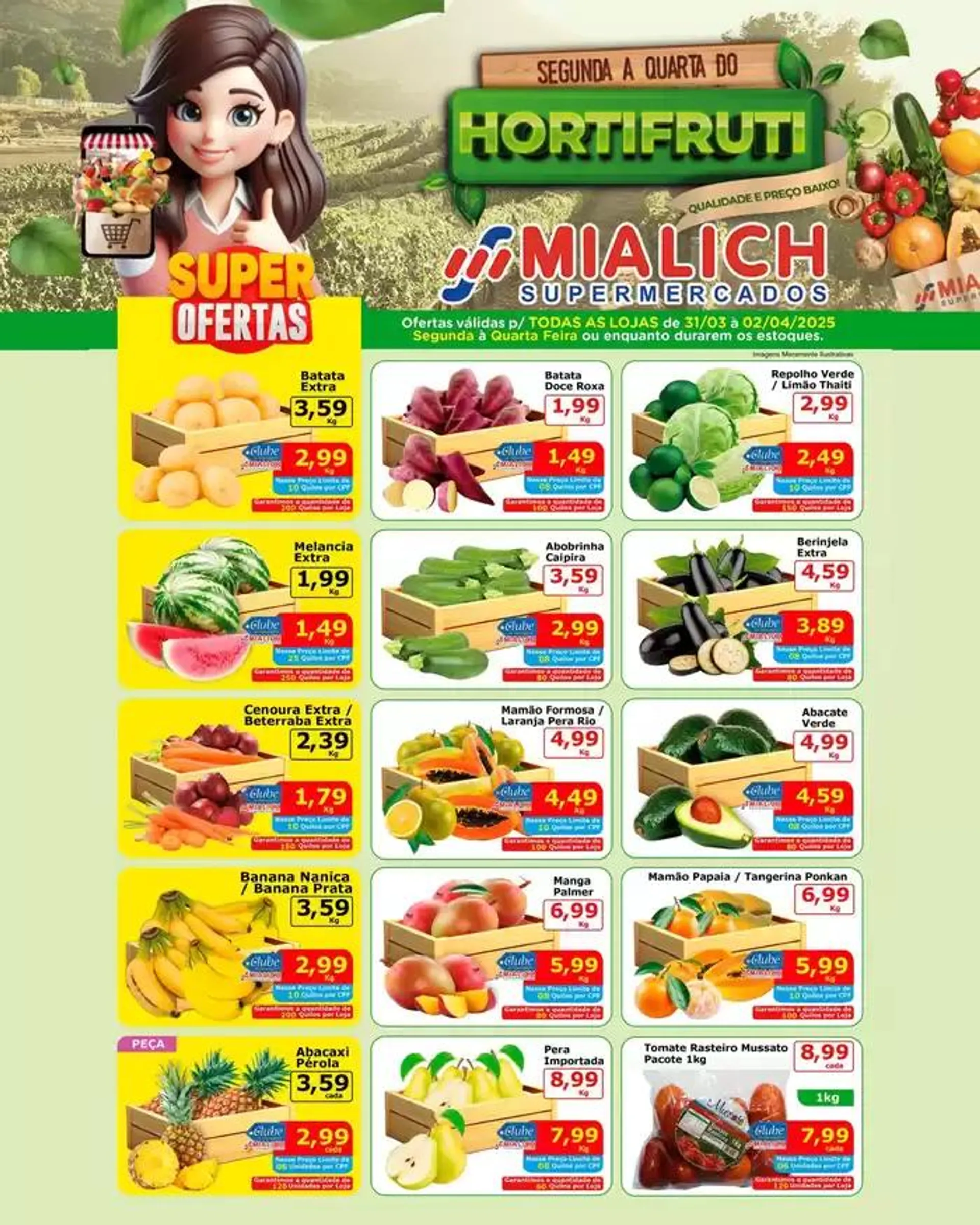 Encarte de Ofertas exclusivas para nossos clientes 31 de março até 2 de abril 2025 - Pagina 2