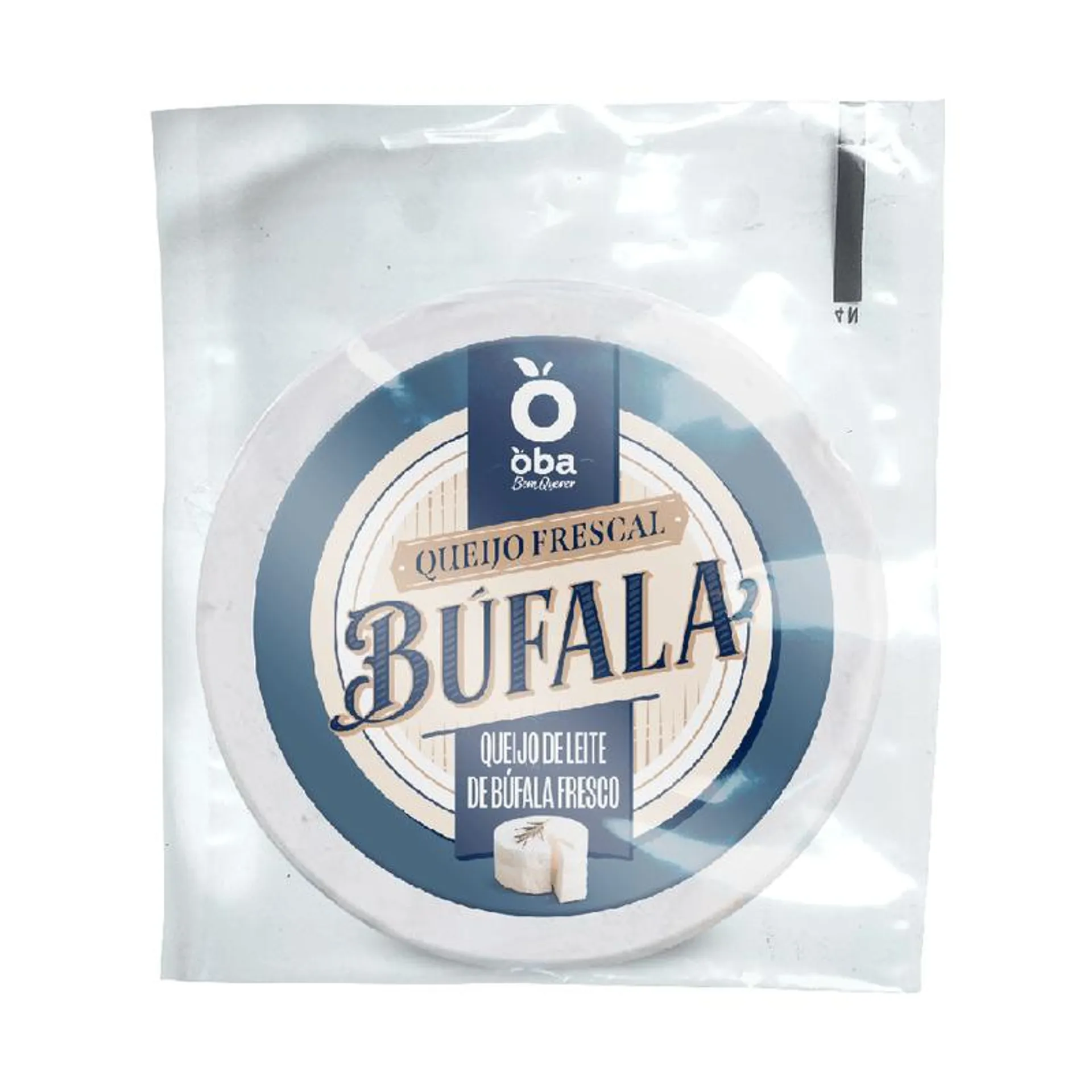 Queijo De Leite De Búfala Frescal Oba Bem Querer Kg