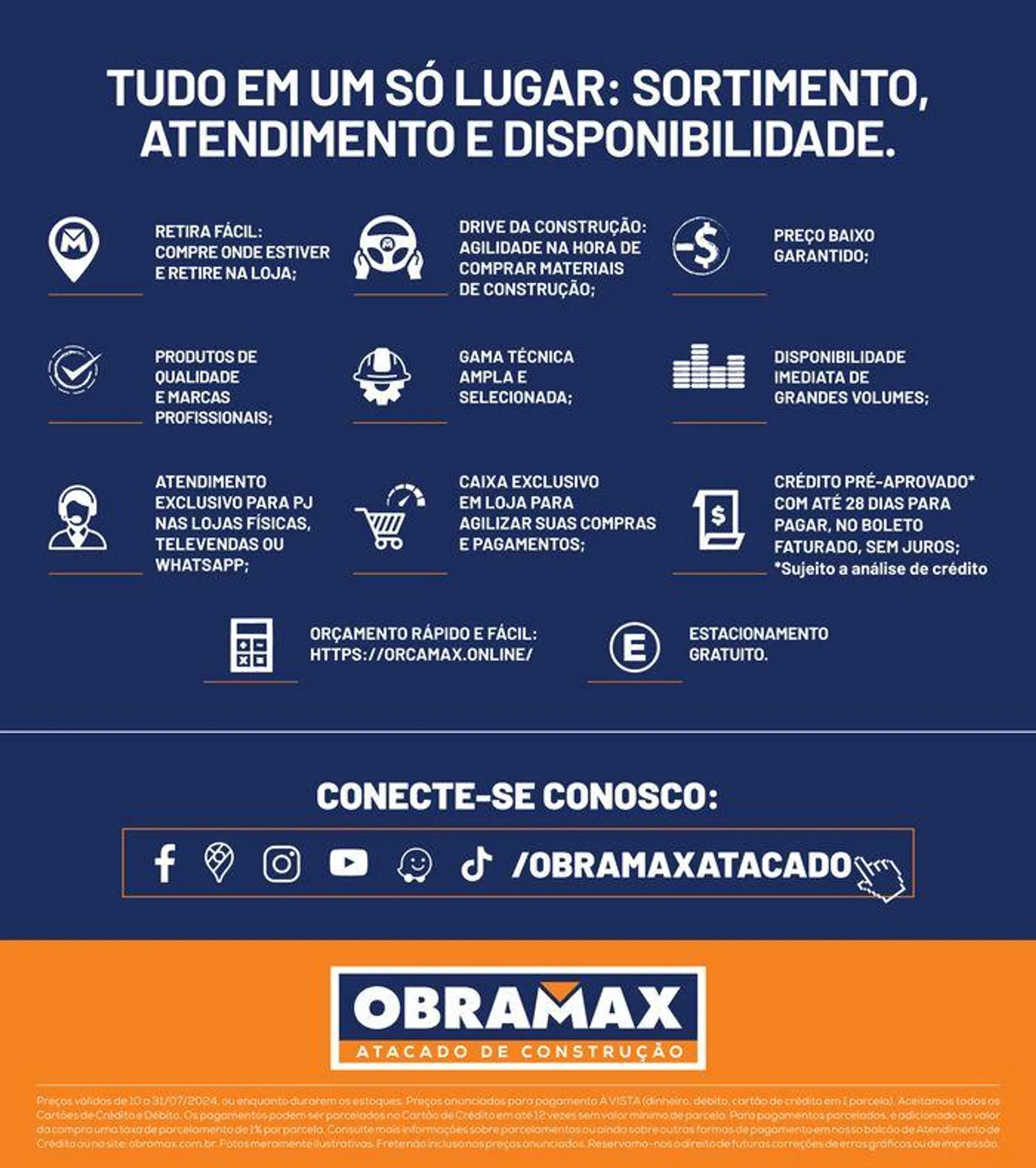 Encarte de Ofertas Obramax 10 de julho até 31 de julho 2024 - Pagina 11