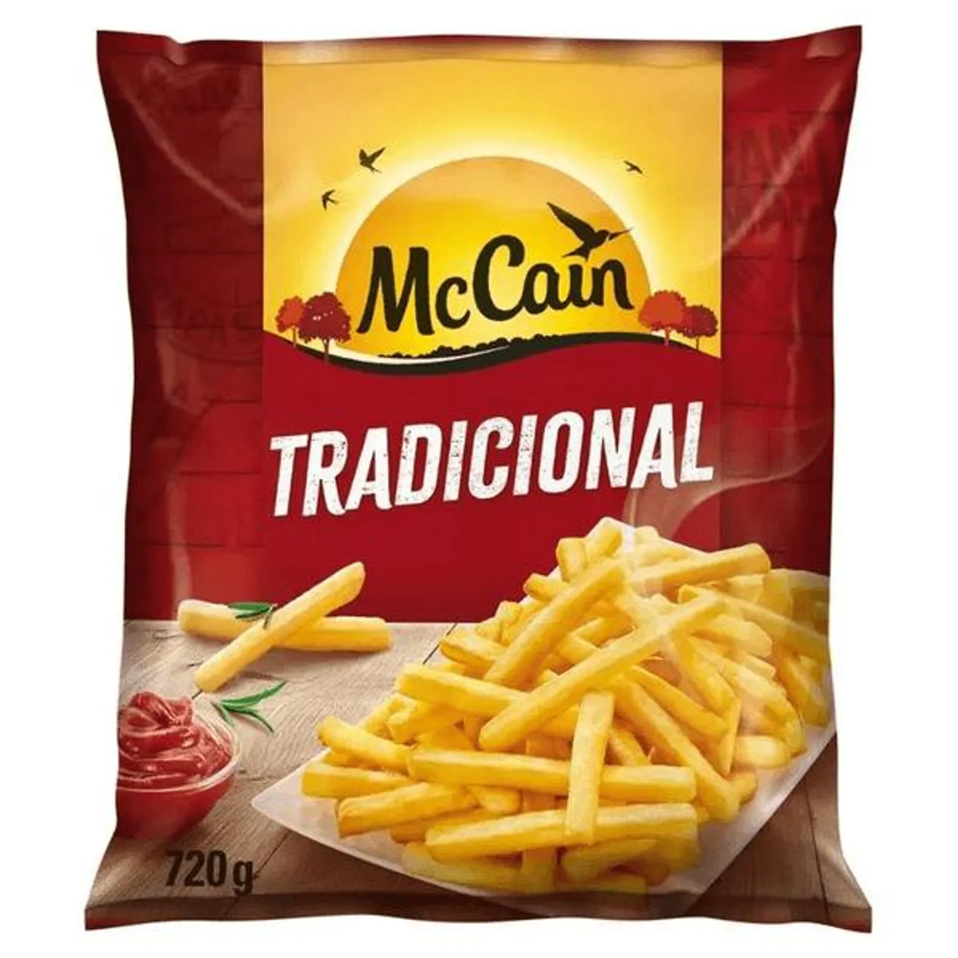 Batata pré-frita congelada Mc Cain Tradicional Palito 720g