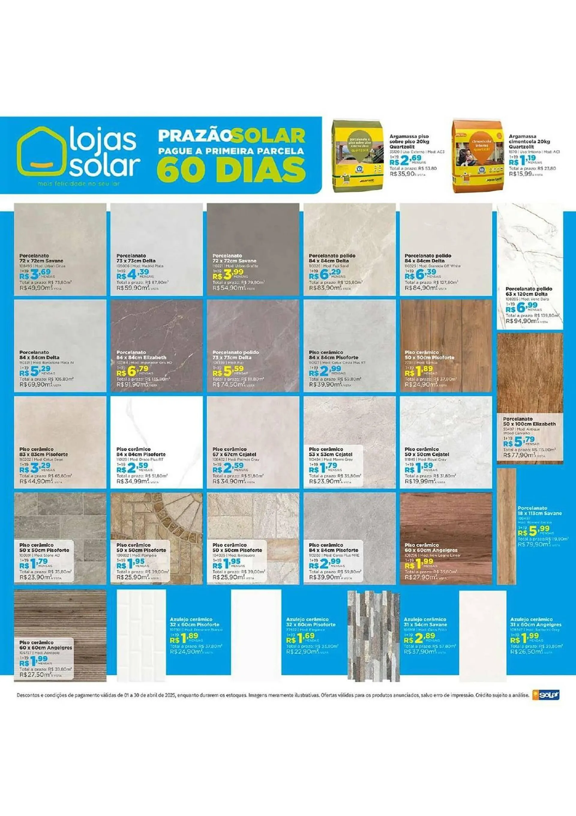 Encarte de Catálogo Lojas Solar 1 de abril até 30 de abril 2025 - Pagina 16
