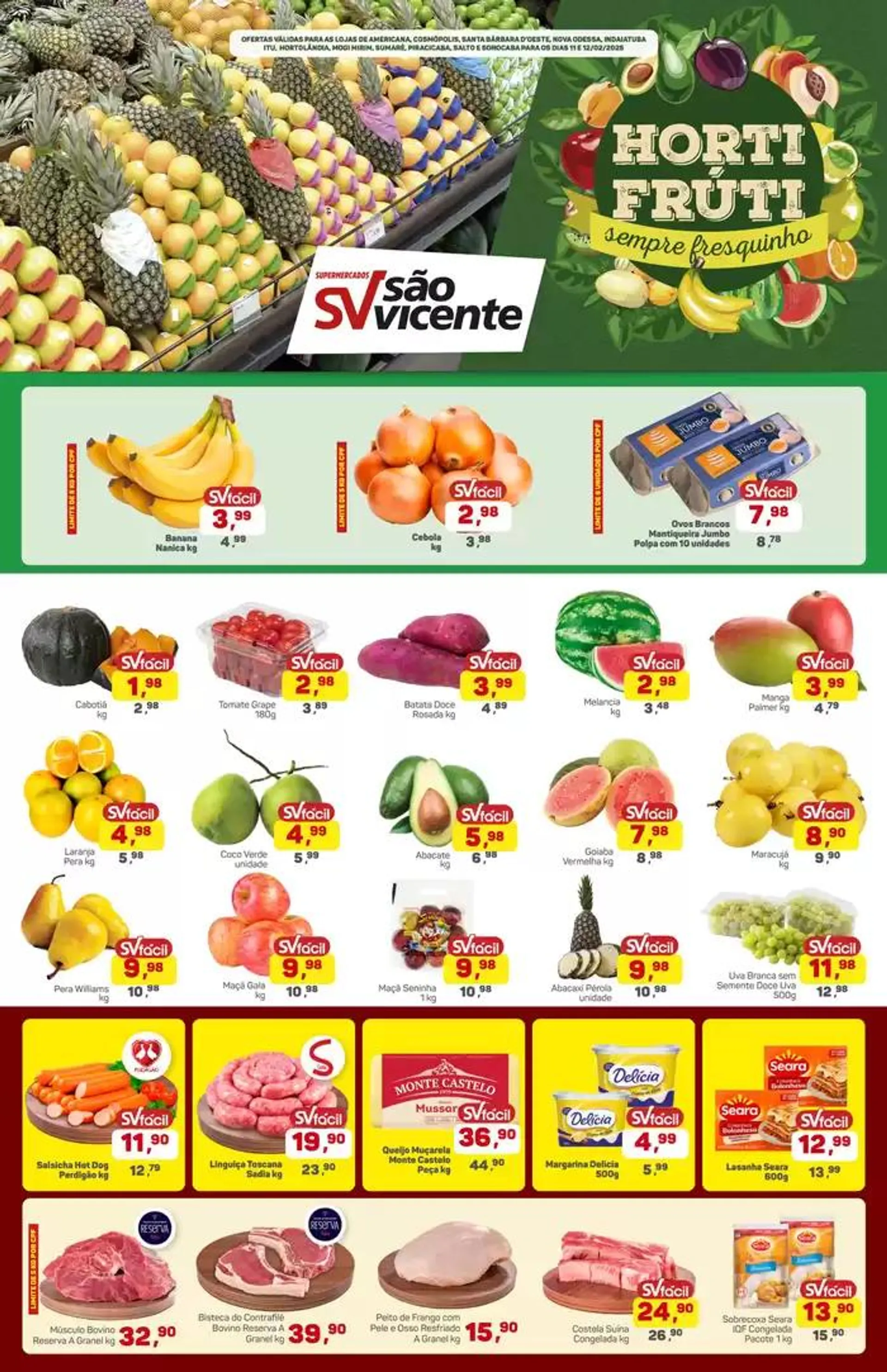 Encarte de Ótima oferta para todos os clientes 11 de fevereiro até 12 de fevereiro 2025 - Pagina 1