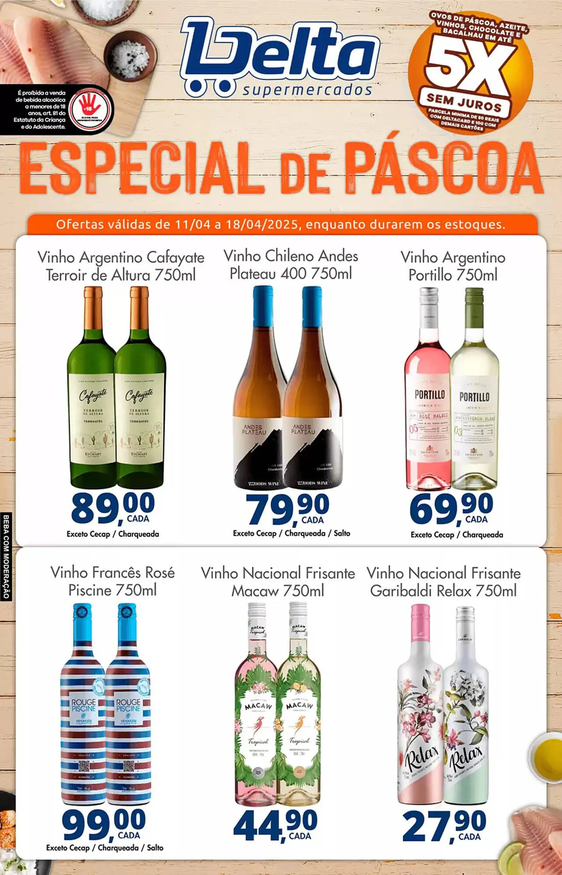 Encarte de Catálogo Delta Supermercados 11 de abril até 18 de abril 2025 - Pagina 6