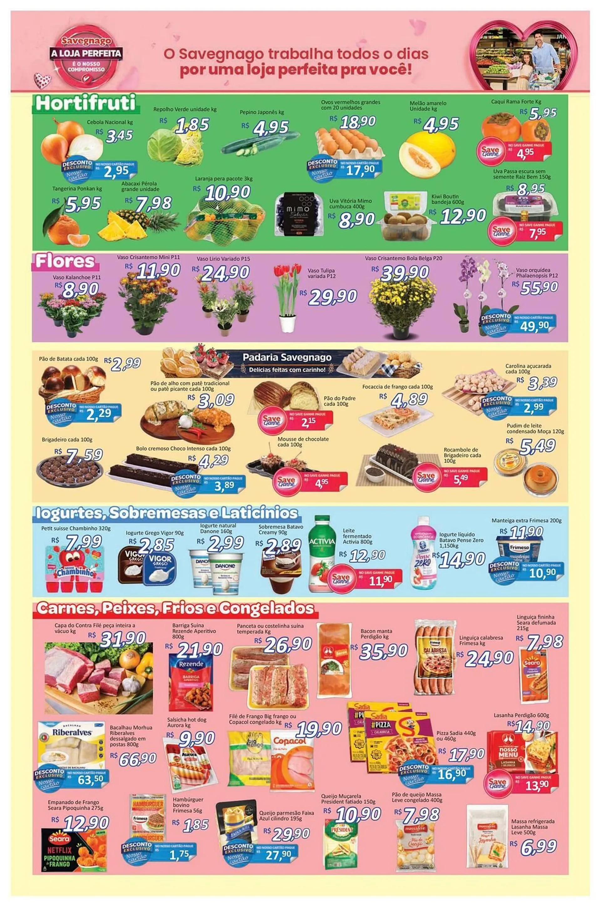 Encarte de Catálogo Supermercados Savegnago 8 de maio até 10 de maio 2025 - Pagina 2