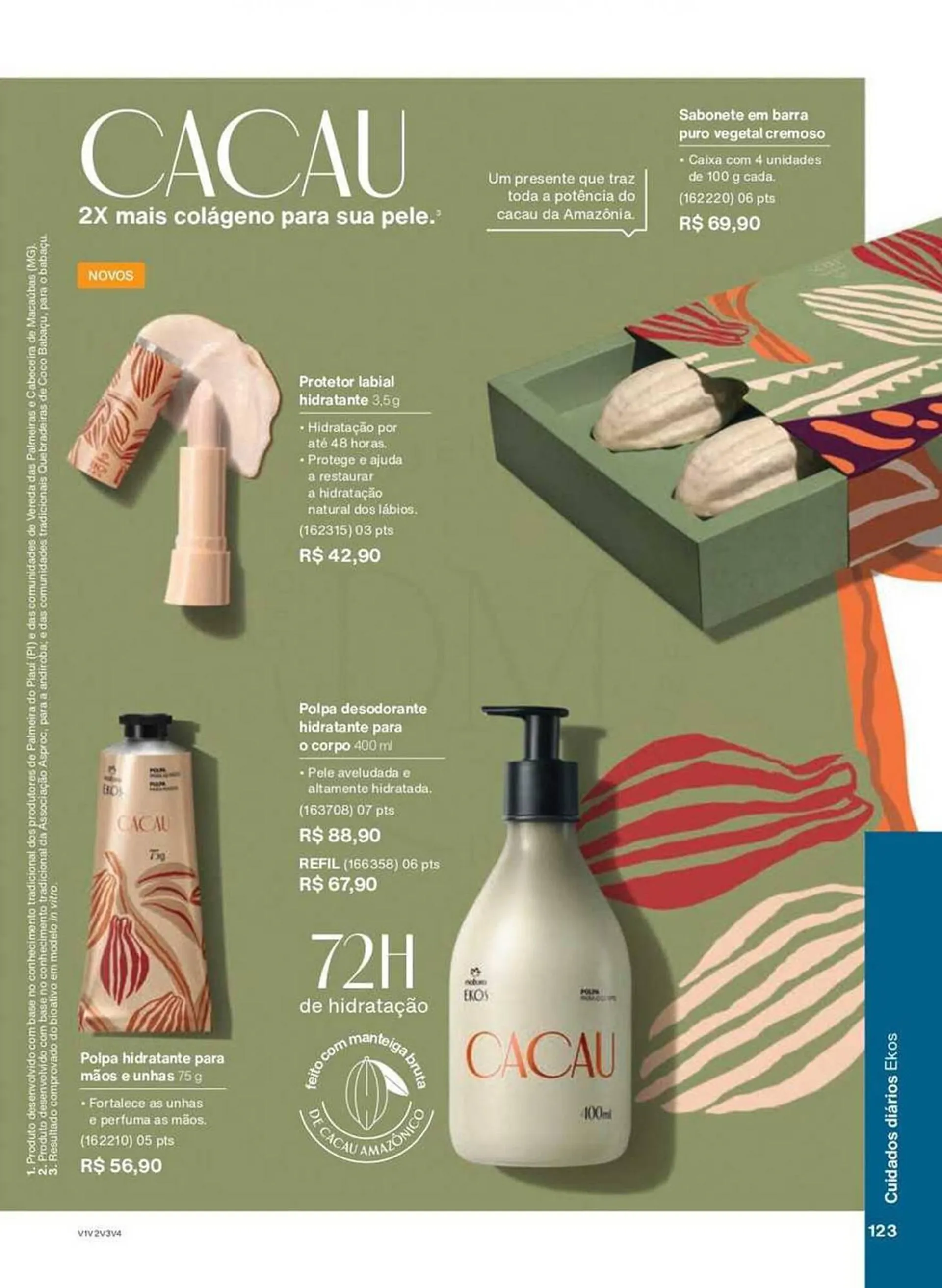 Encarte de Catálogo Natura 28 de abril até 31 de maio 2025 - Pagina 123