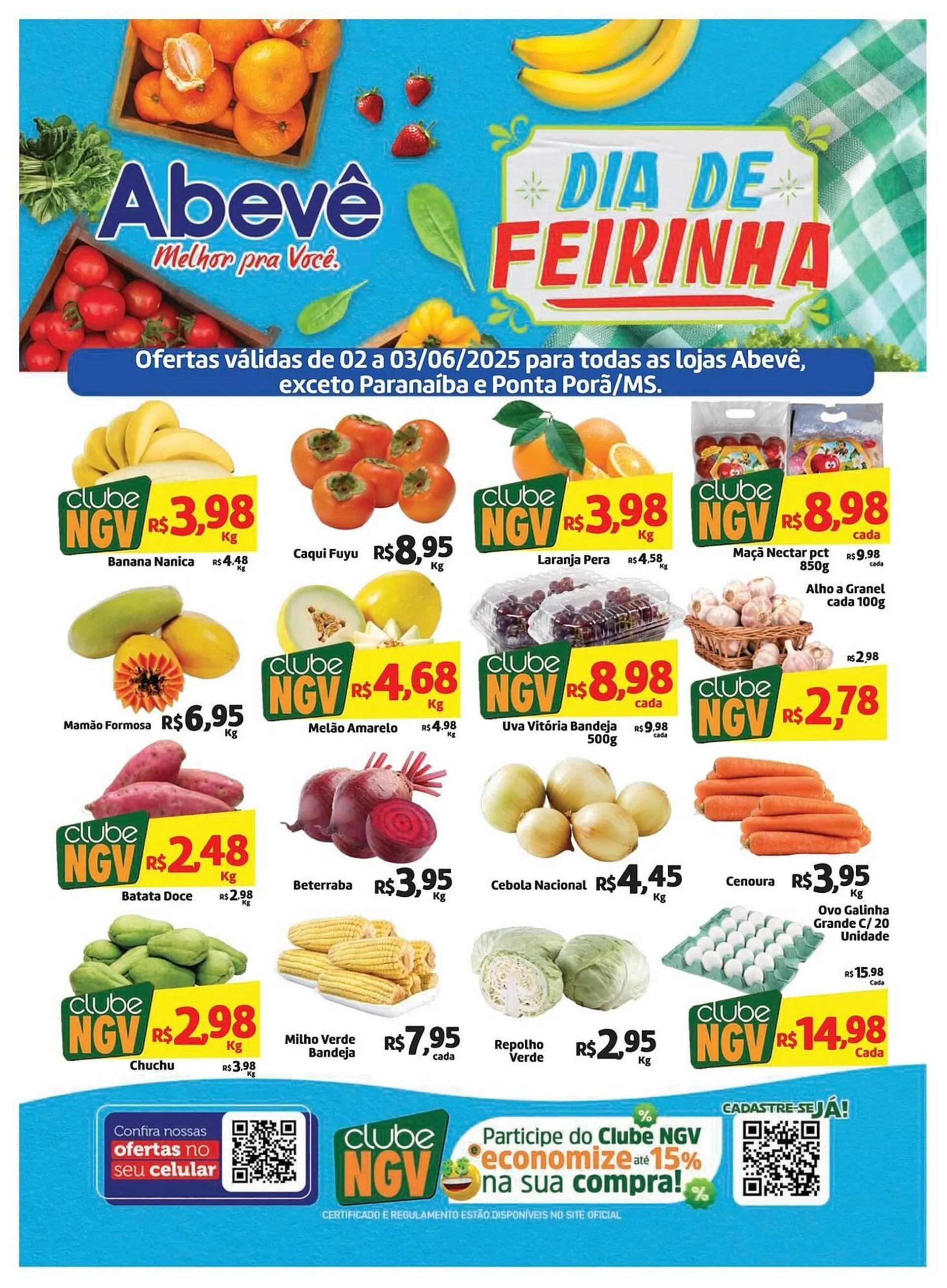 Catálogo Abevê Supermercados - 1