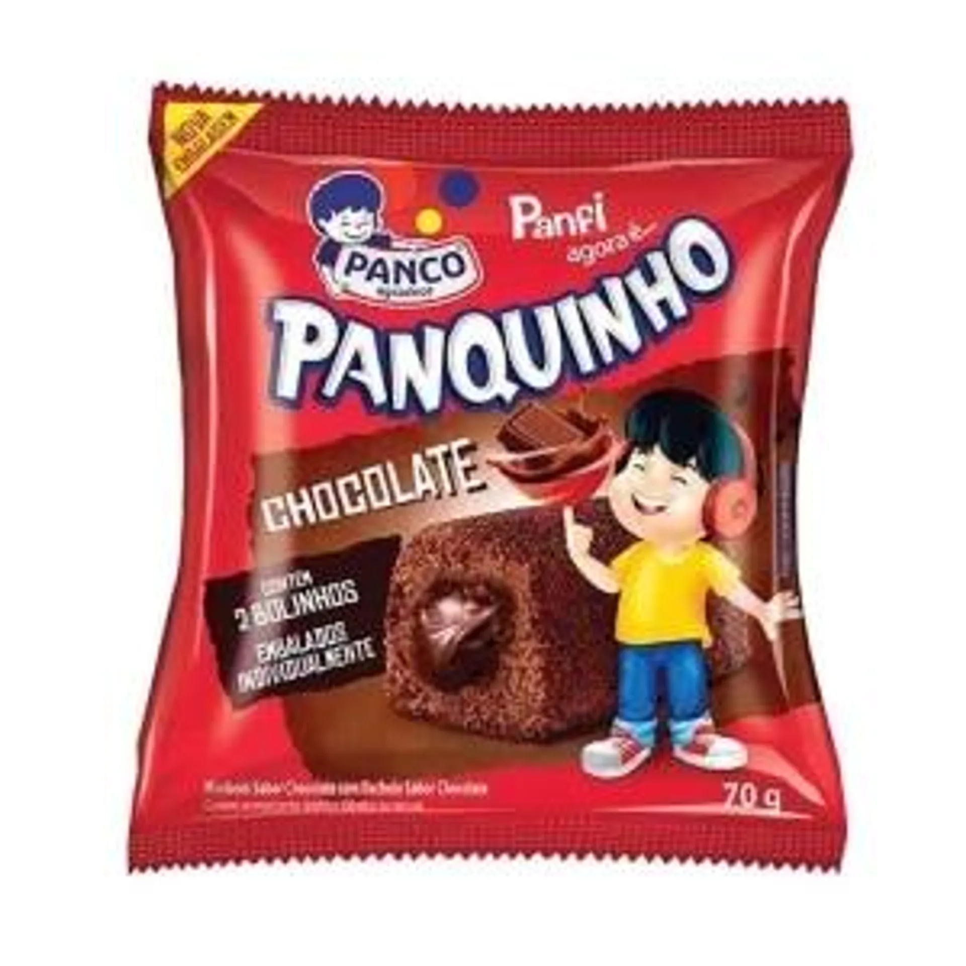 Mini Bolo Panfi de Chocolate Panco 70g