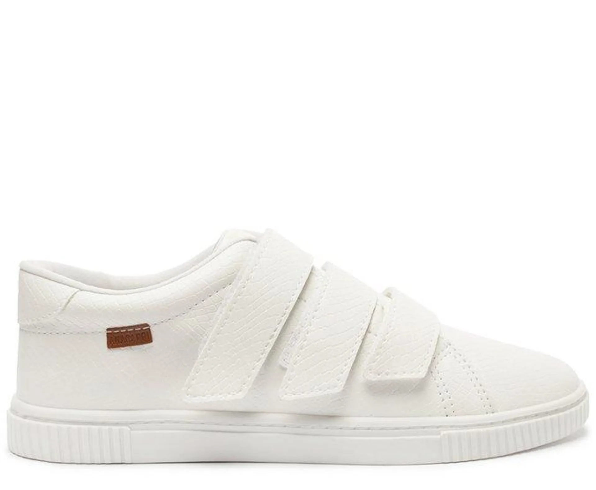 Tênis Slip On Velcro Branco