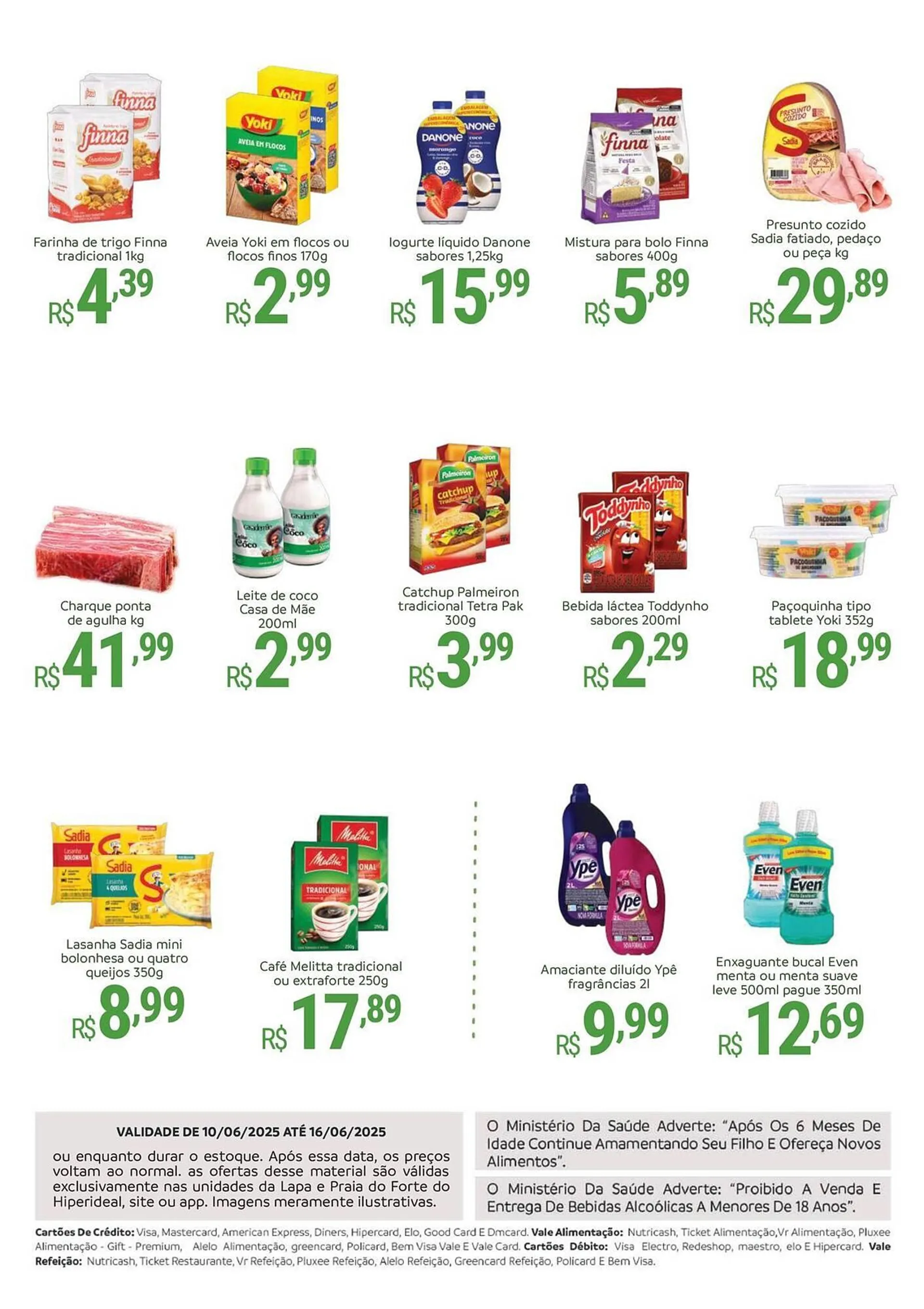 Encarte de Catálogo Hiperideal Supermercados 10 de junho até 16 de junho 2025 - Pagina 2