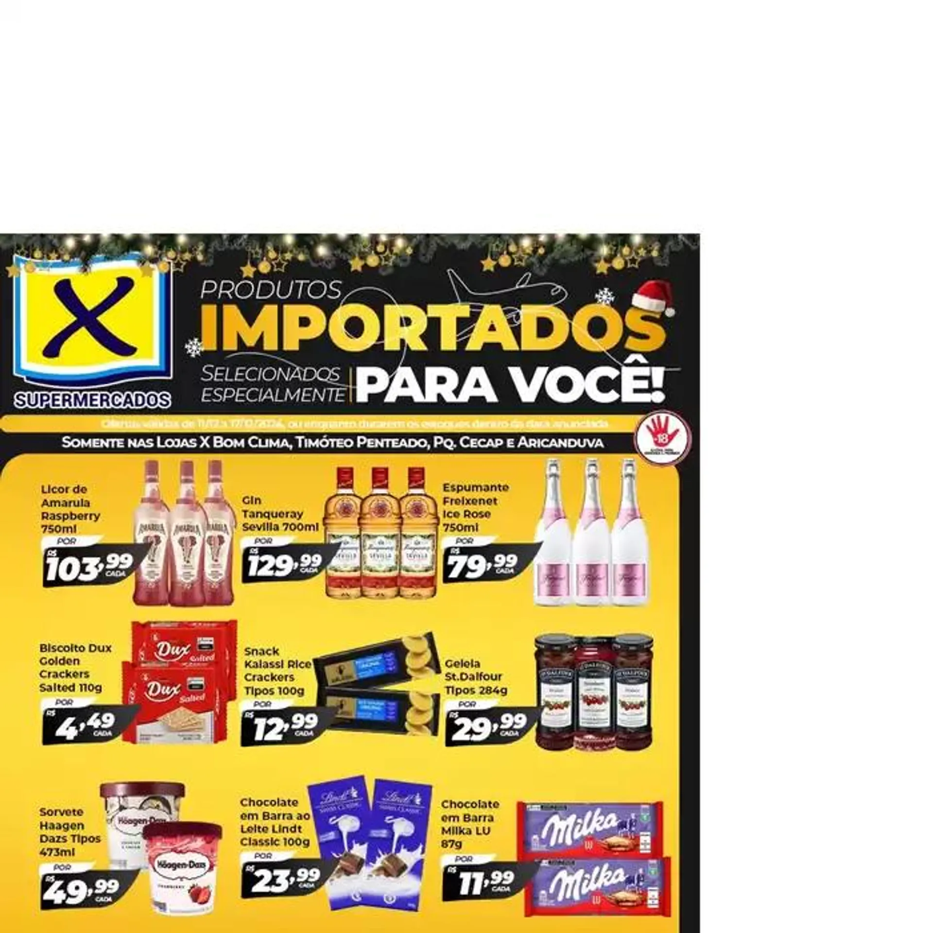 Encarte de Ofertas X Supermercados 12 de dezembro até 24 de dezembro 2024 - Pagina 4