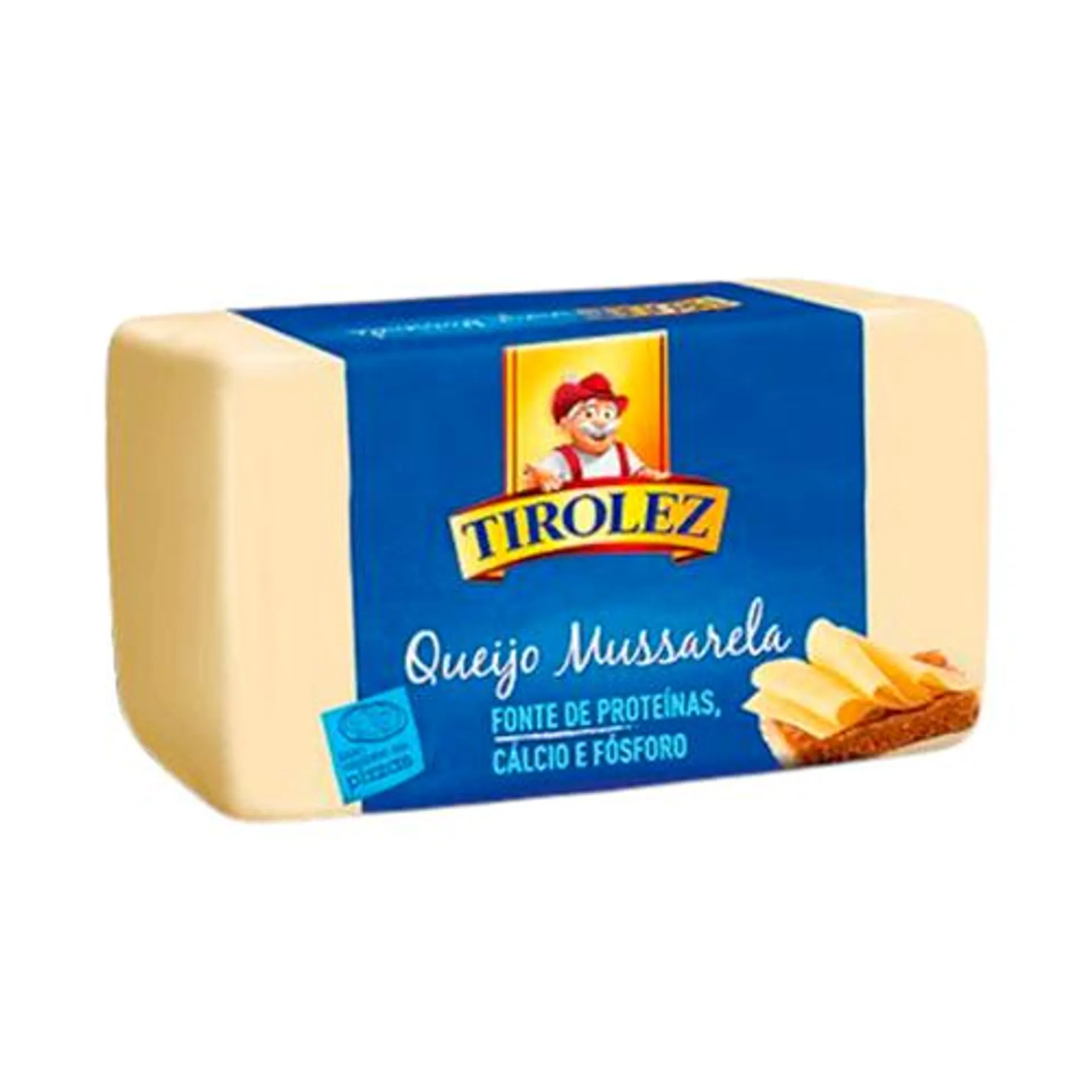 Queijo Muçarela Tirolez Peça 200g