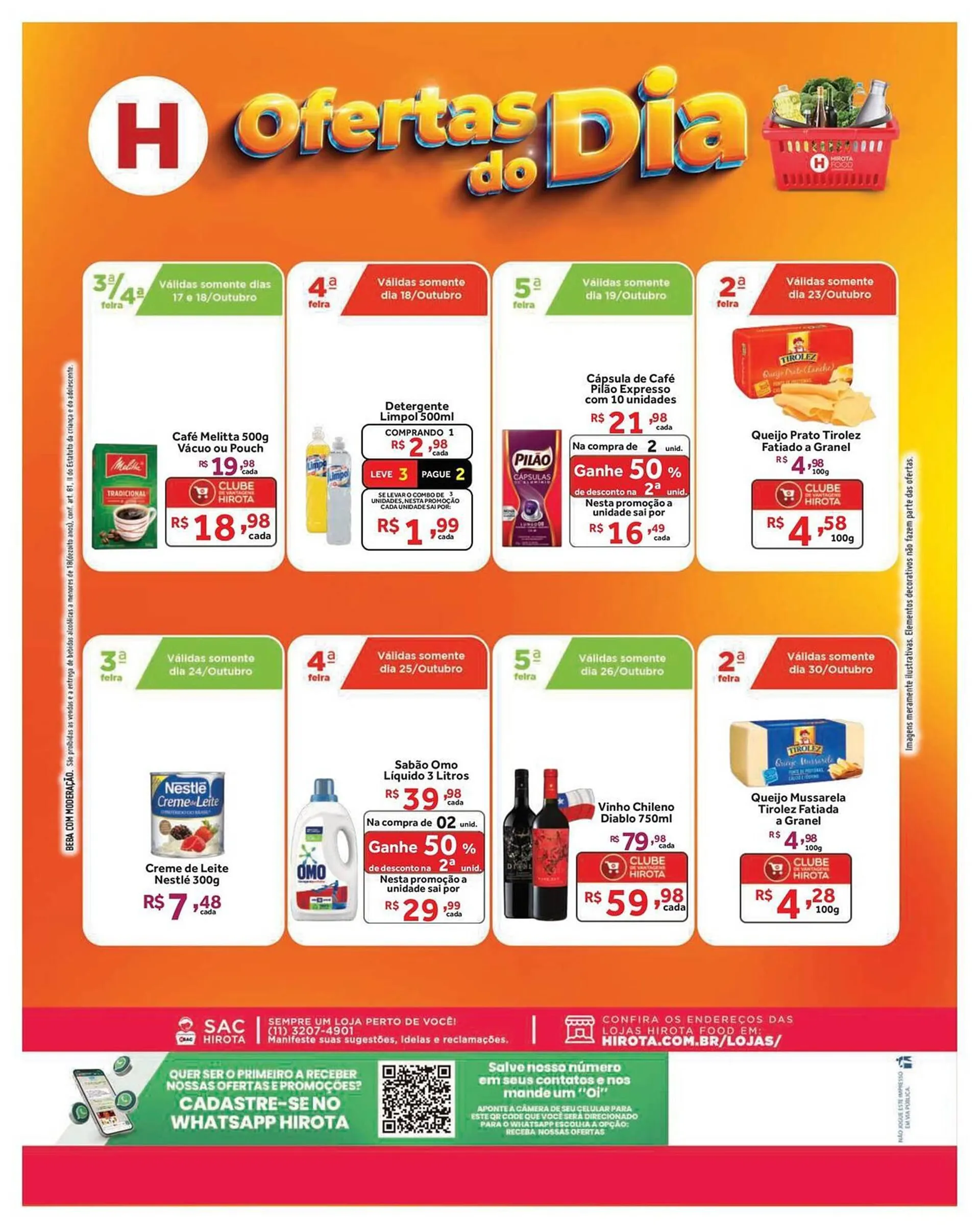 Encarte de Catálogo Hirota Food Supermercado 18 de outubro até 30 de outubro 2023 - Pagina 6