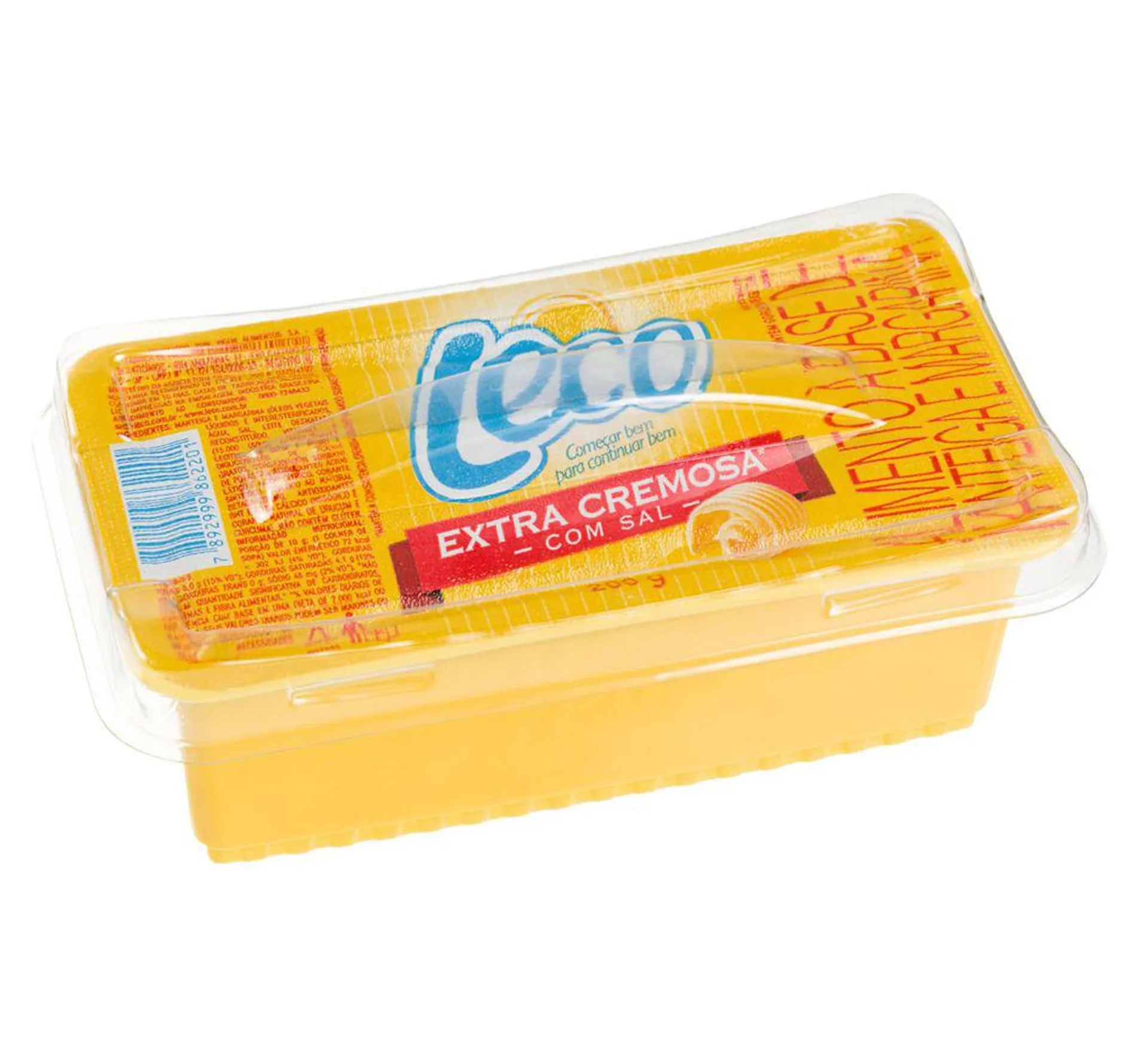 Mix de Margarina e Manteiga Extra Cremosa com Sal Leco 200g