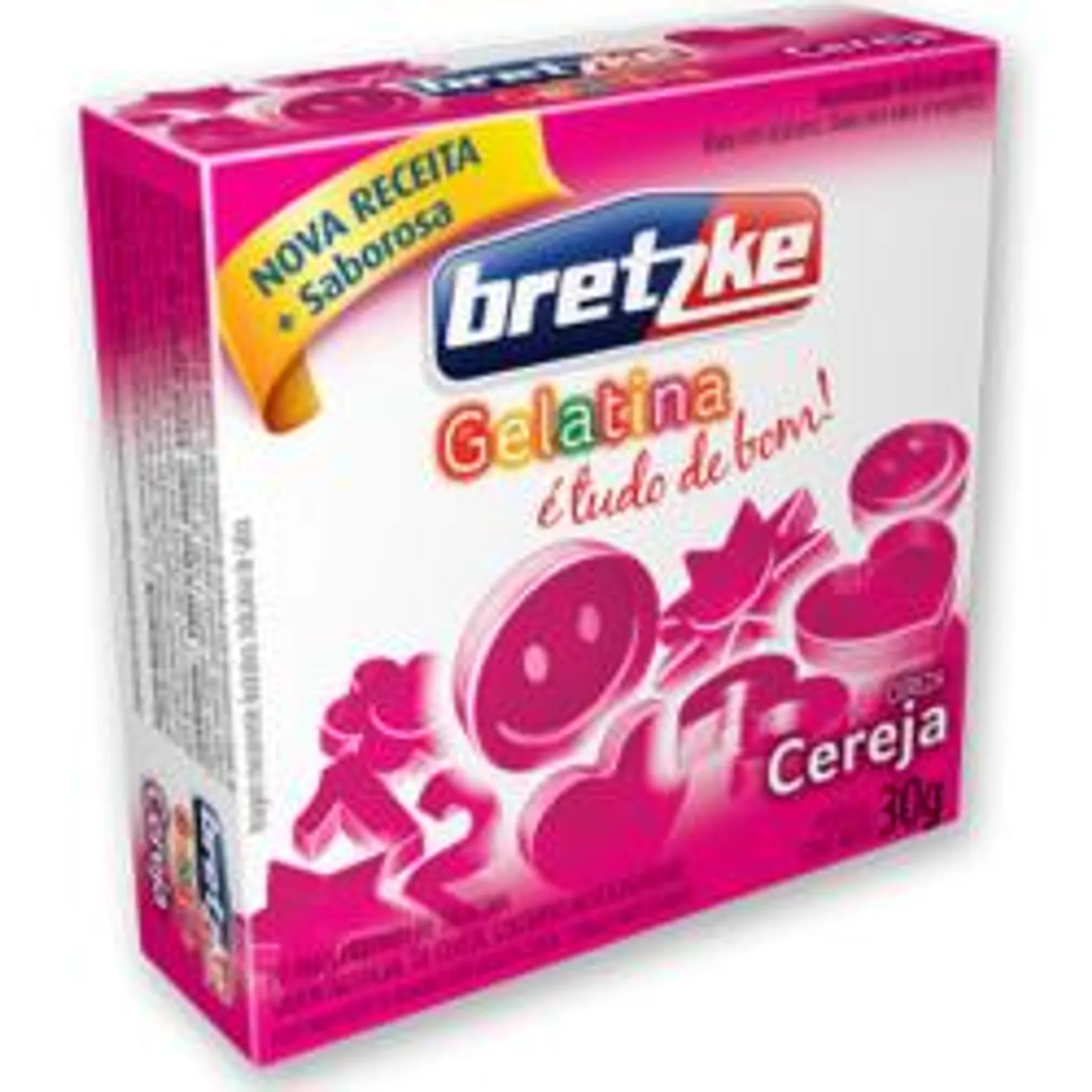 Po P/gelatina Bretzke Cereja Cx 30g