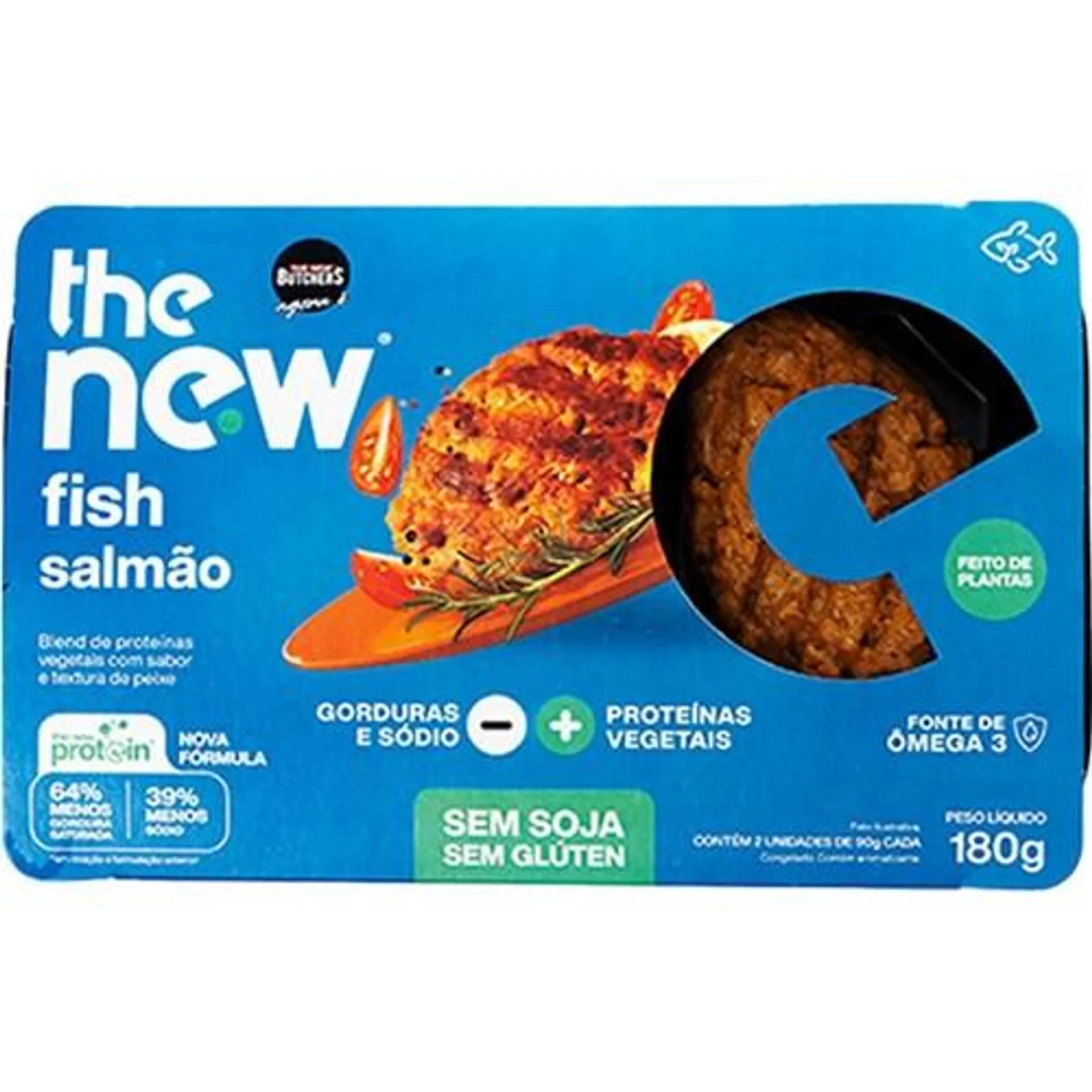 The New Fish Bolinho de Salmão Butchers 200G