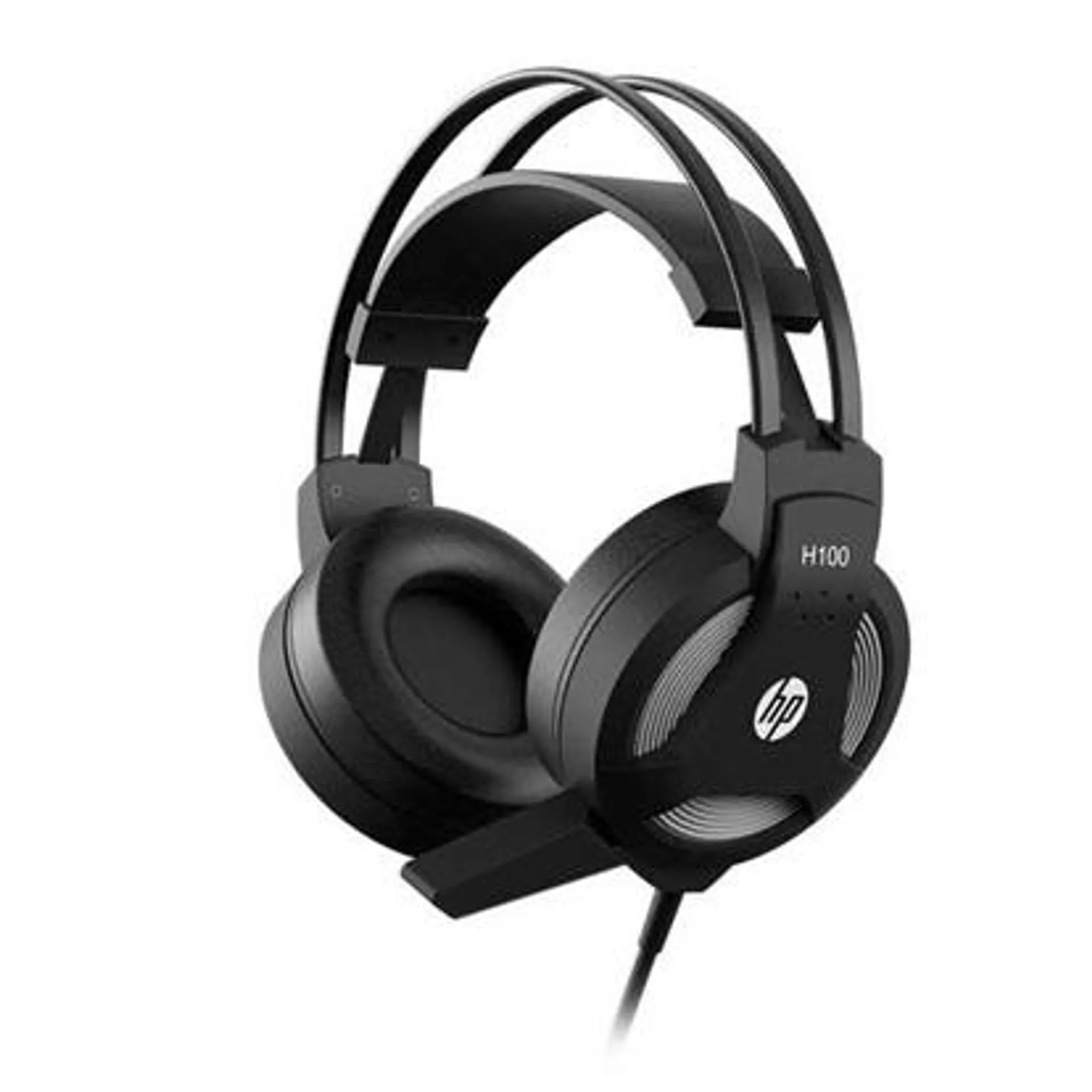 Headset Gamer Stereo 2 P2 Preto H100 1 UN HP