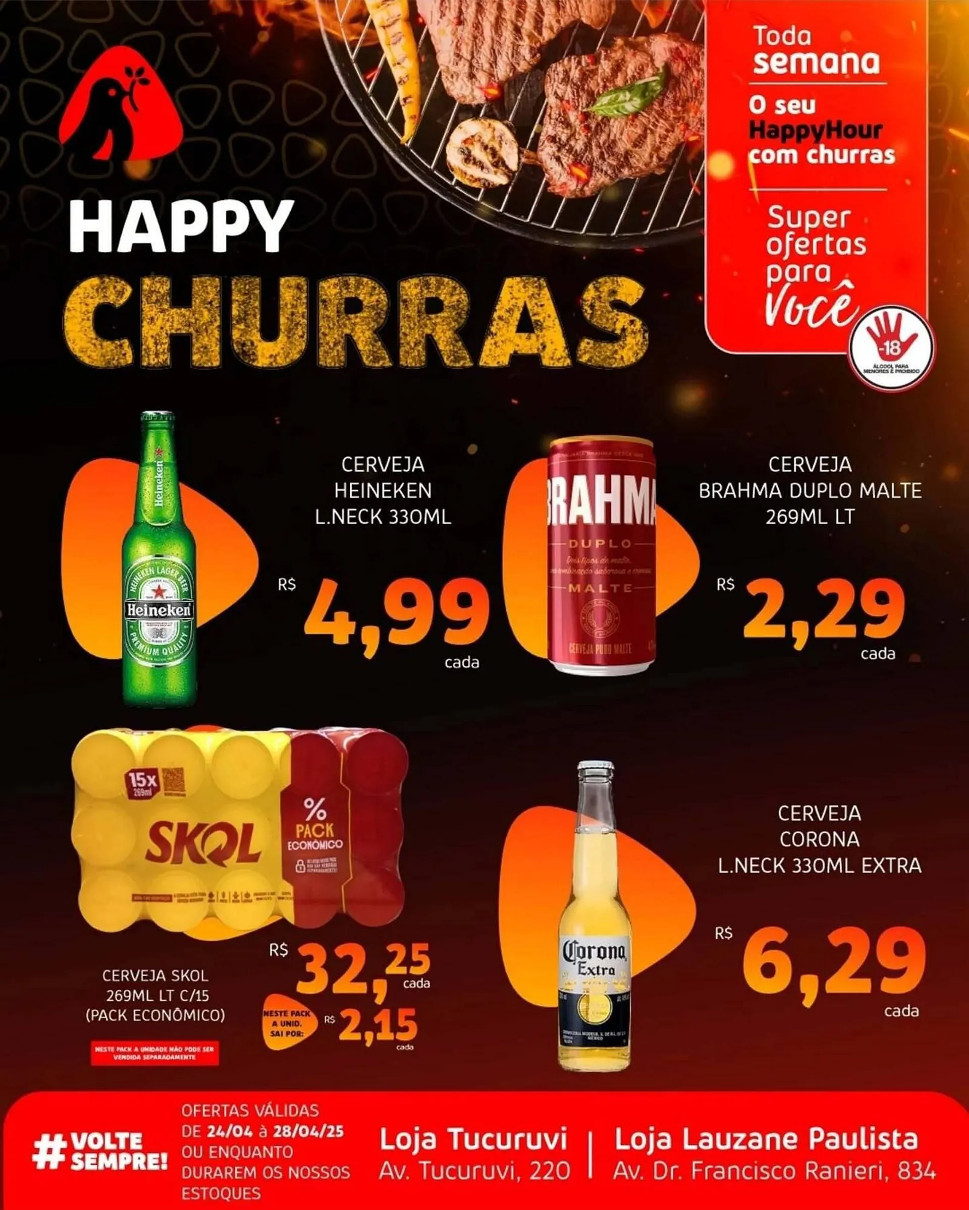 Encarte de Catálogo Trimais Supermercado 24 de abril até 28 de abril 2025 - Pagina 3