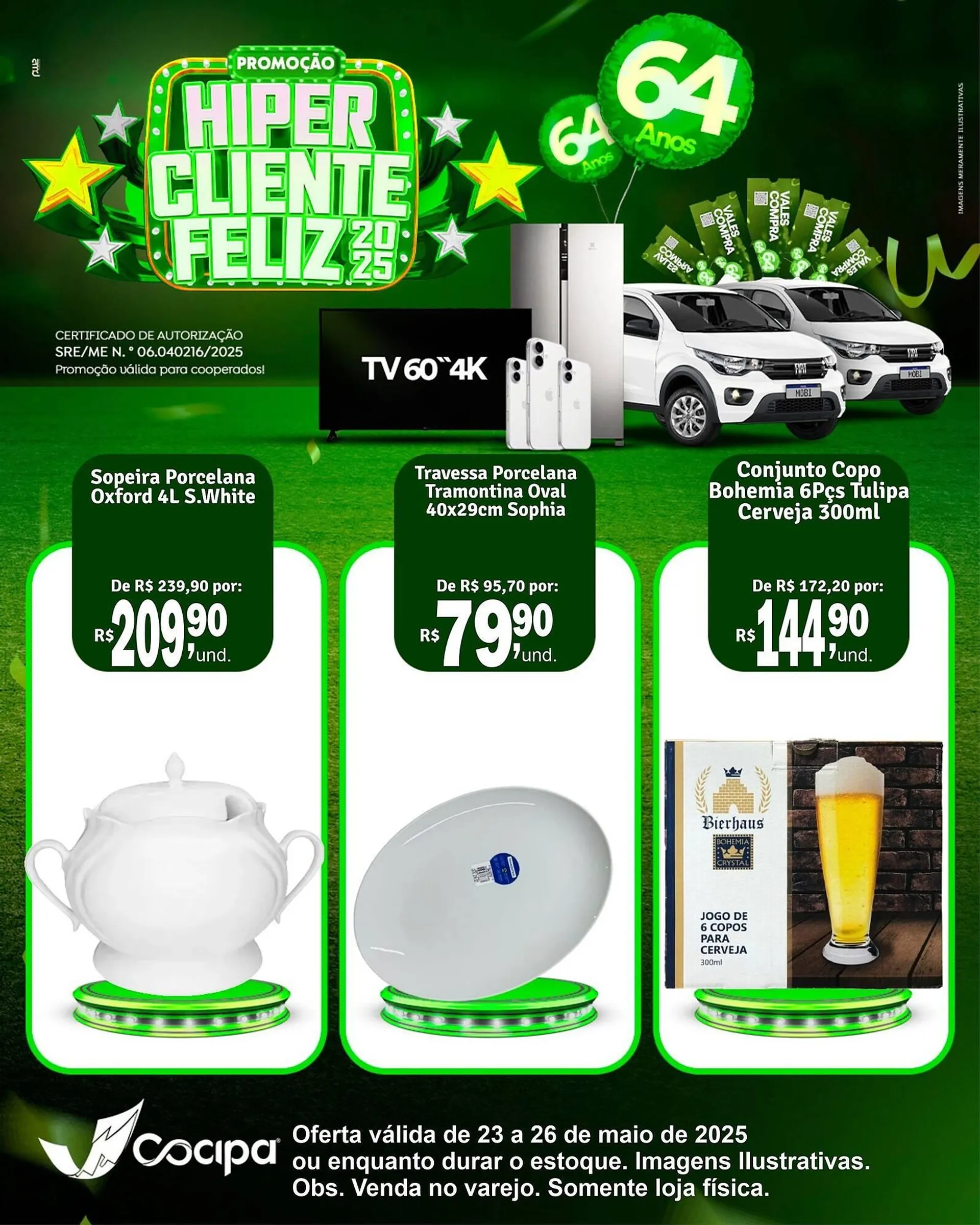 Encarte de Catálogo Cocipa 23 de maio até 26 de maio 2025 - Pagina 1