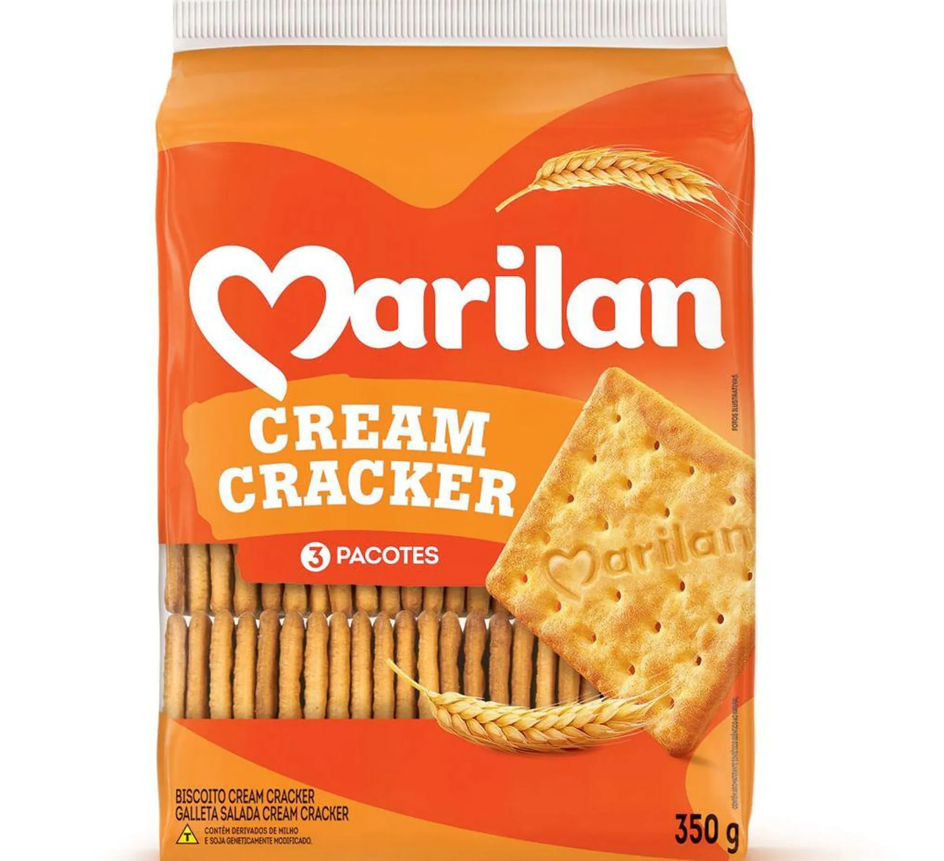 Biscoito Cream Cracker Marilan 350 g