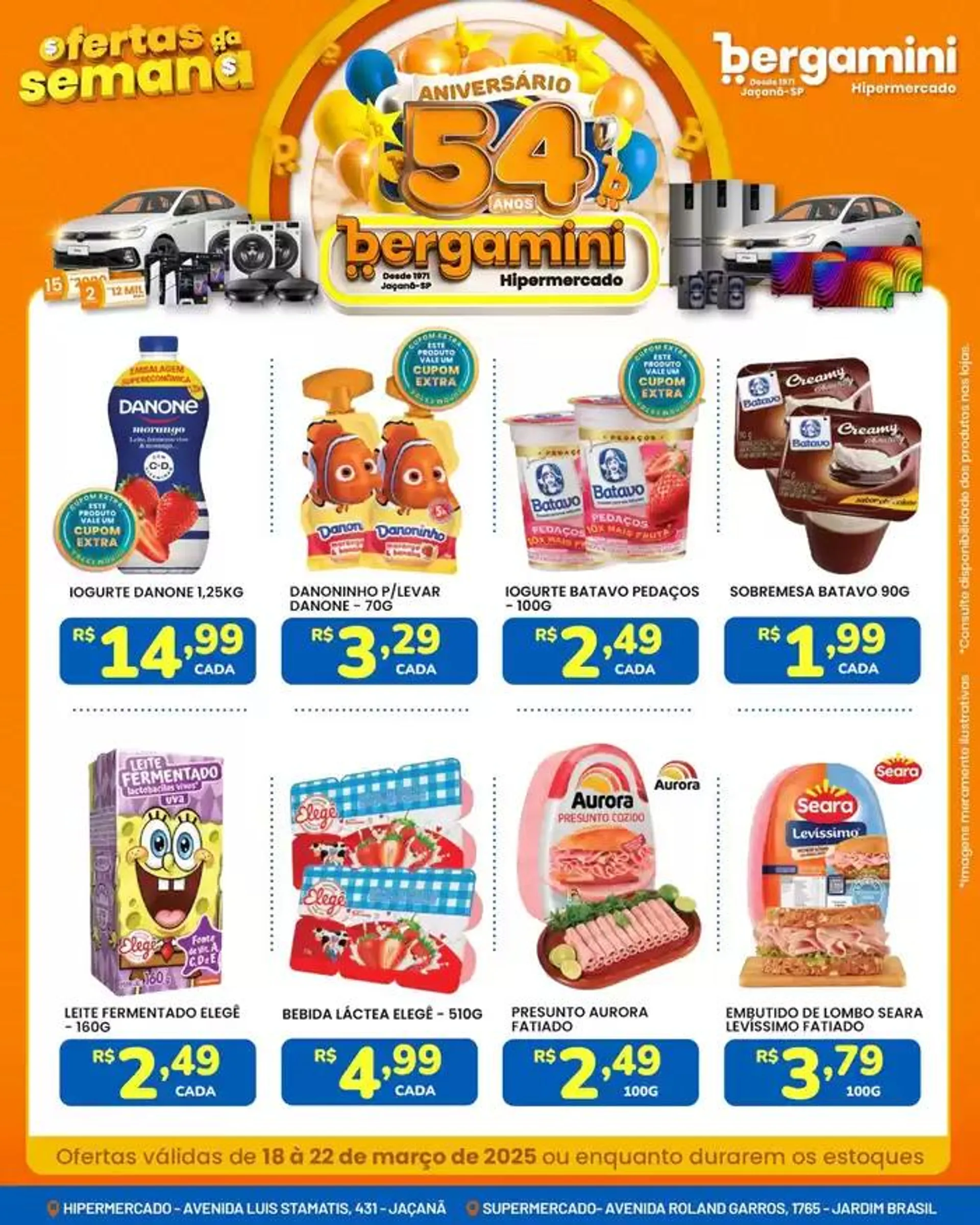 Encarte de Encarte Supermercado Bergamini 18 de março até 22 de março 2025 - Pagina 4