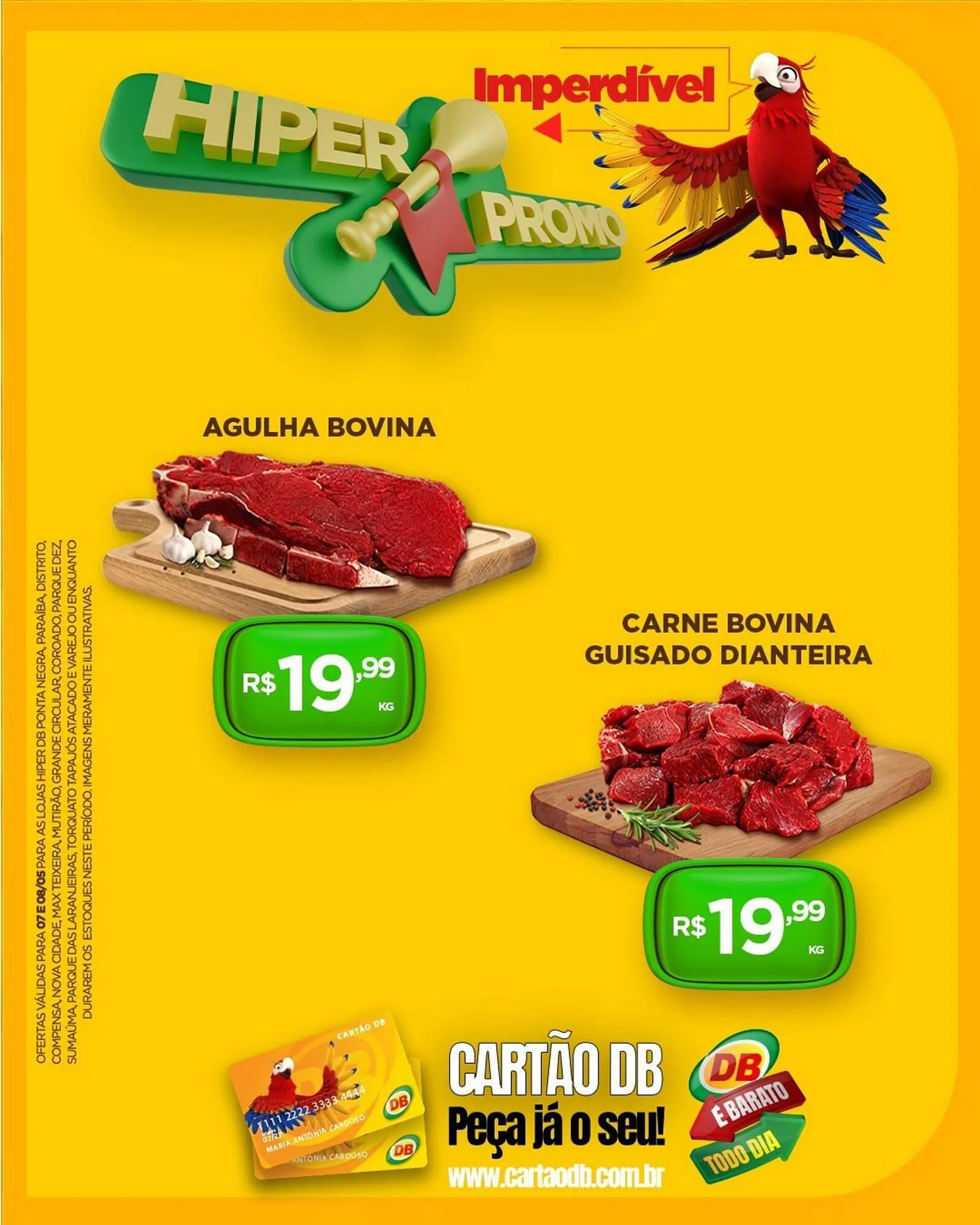 Encarte de Catálogo DB Supermercados 7 de maio até 8 de maio 2025 - Pagina 1
