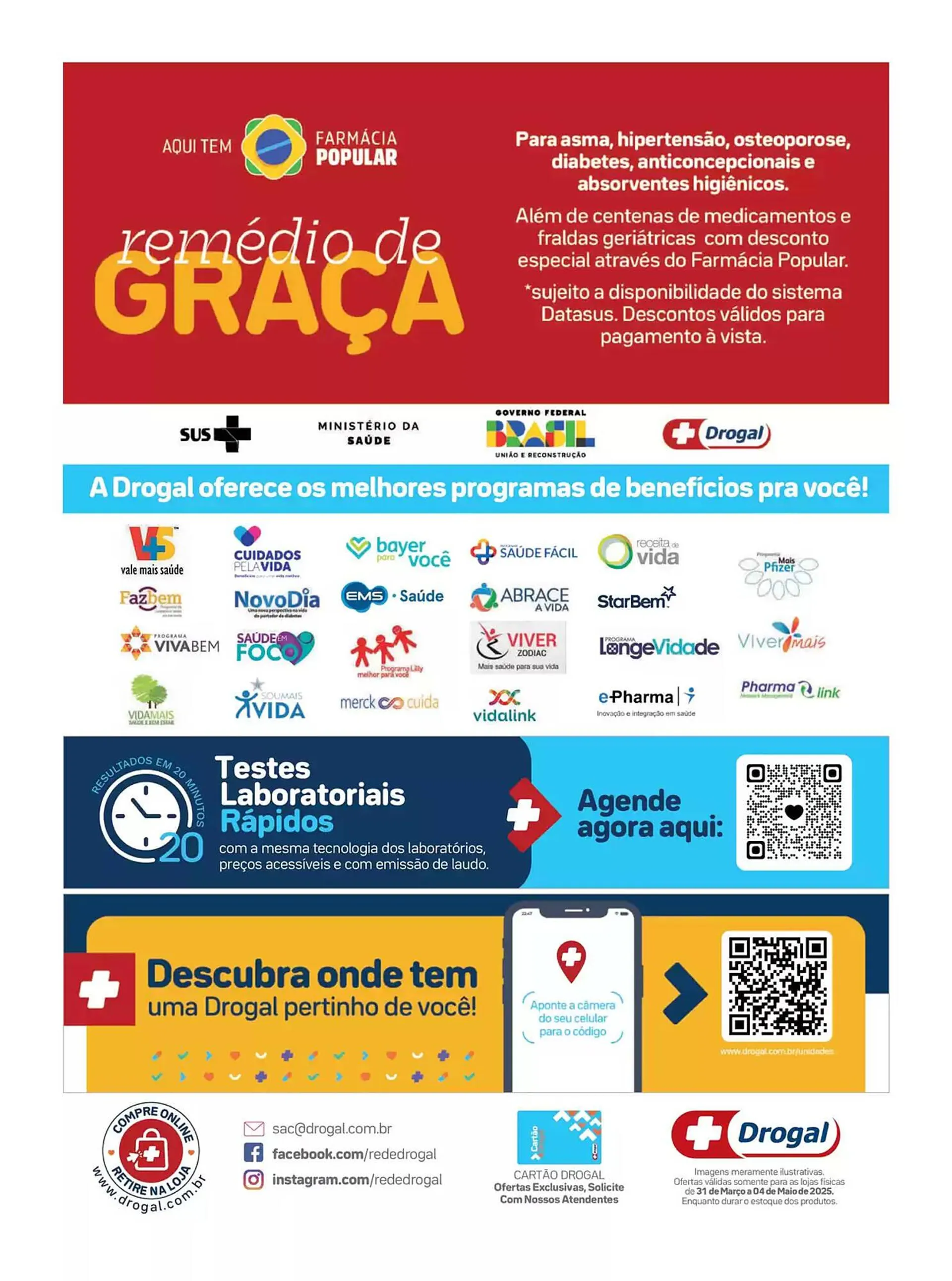 Encarte de Catálogo Drogal 31 de março até 4 de maio 2025 - Pagina 32