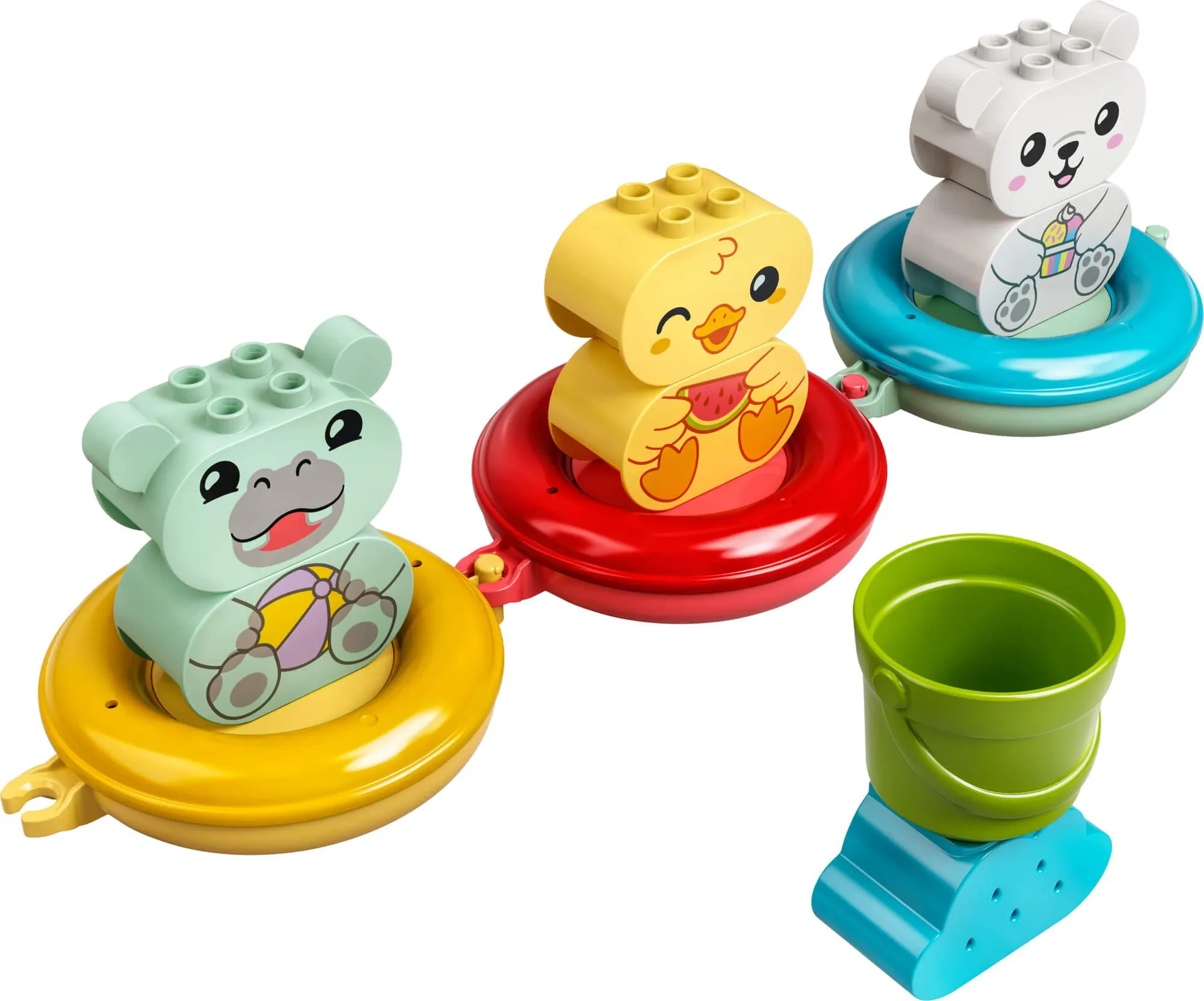 DUPLO - Diversão Hora do Banho: Trem Animais Flutuantes
