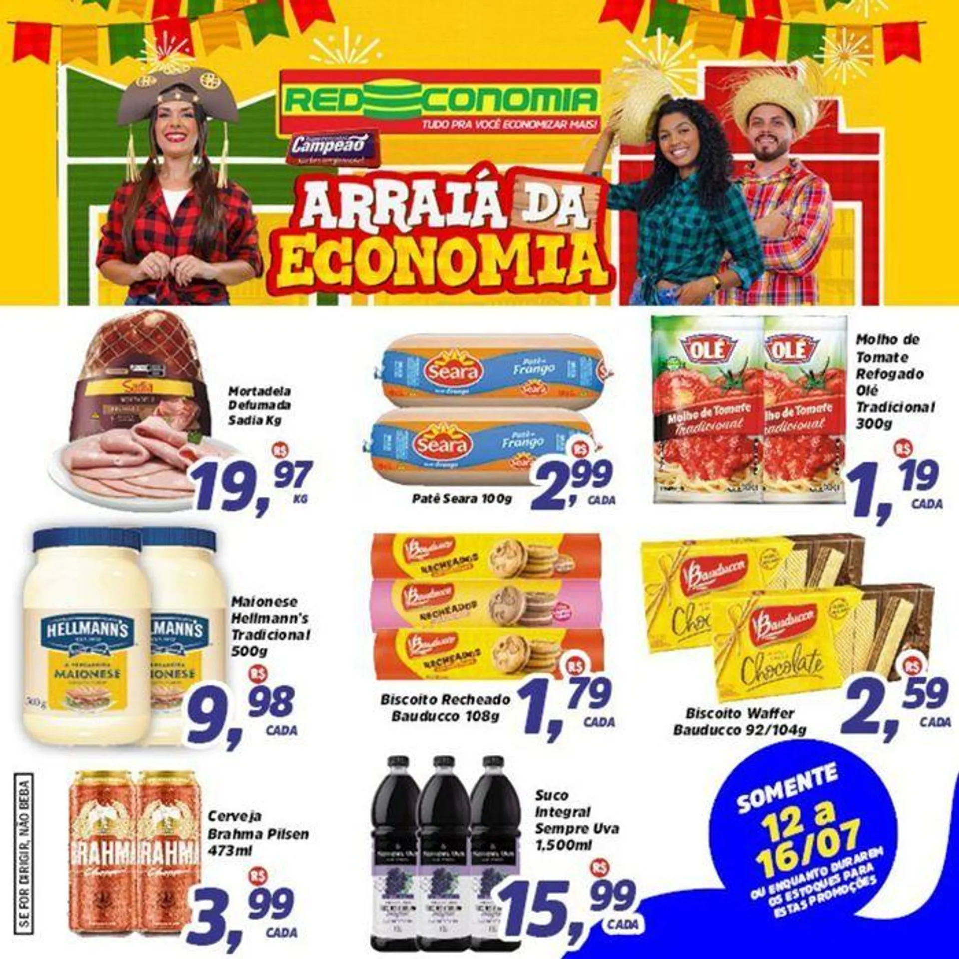 Arraiá Da Economia Supermercados Campeão - 1