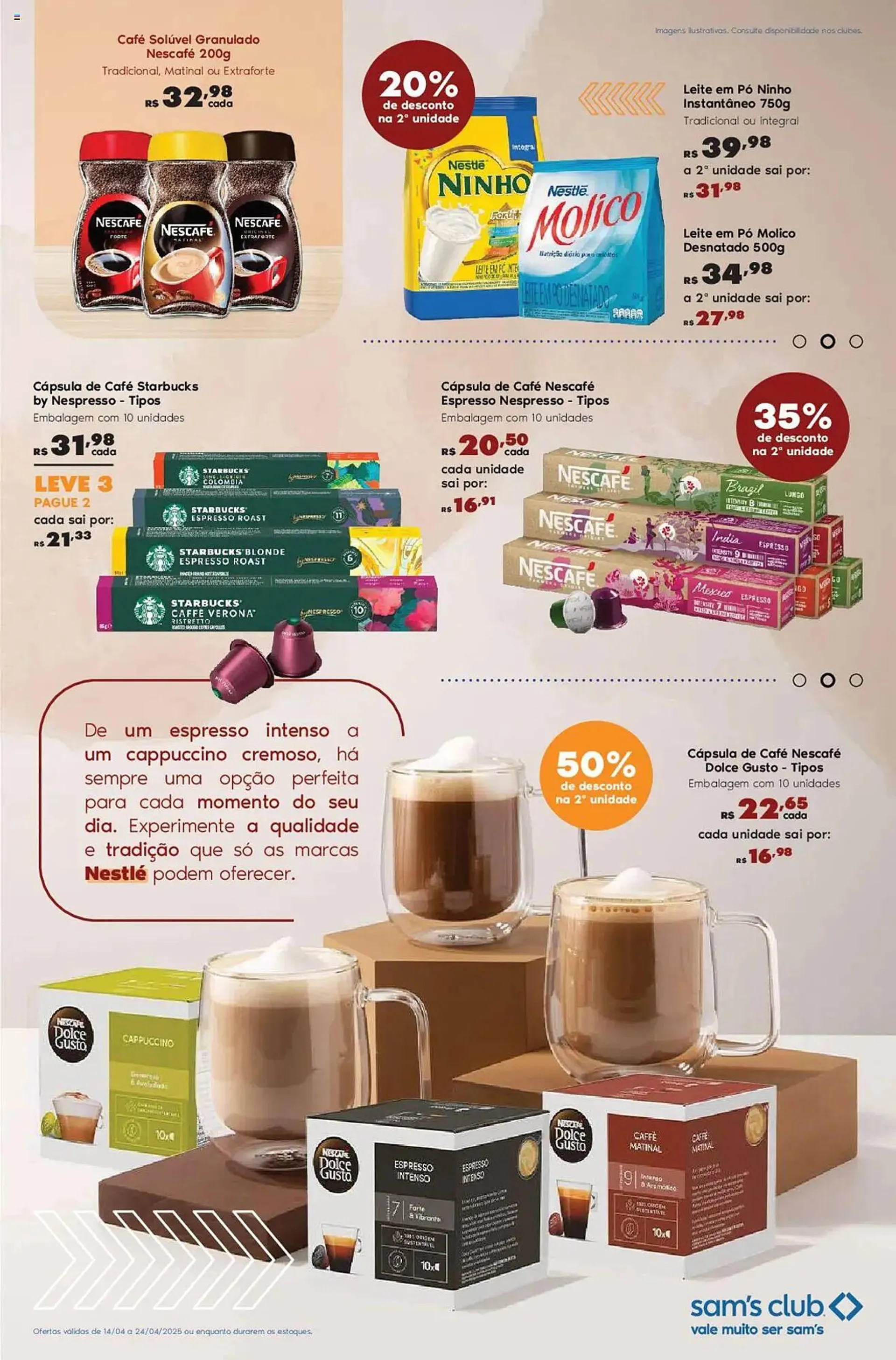 Encarte de Catálogo Sam's Club 14 de abril até 24 de abril 2025 - Pagina 3