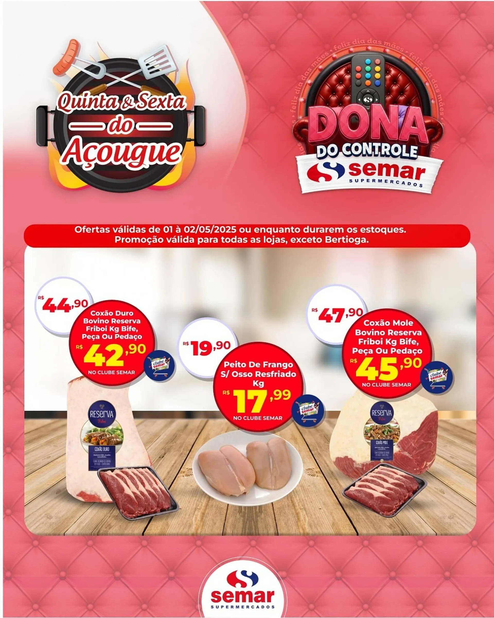 Encarte de Catálogo Semar Supermercado 30 de abril até 2 de maio 2025 - Pagina 3