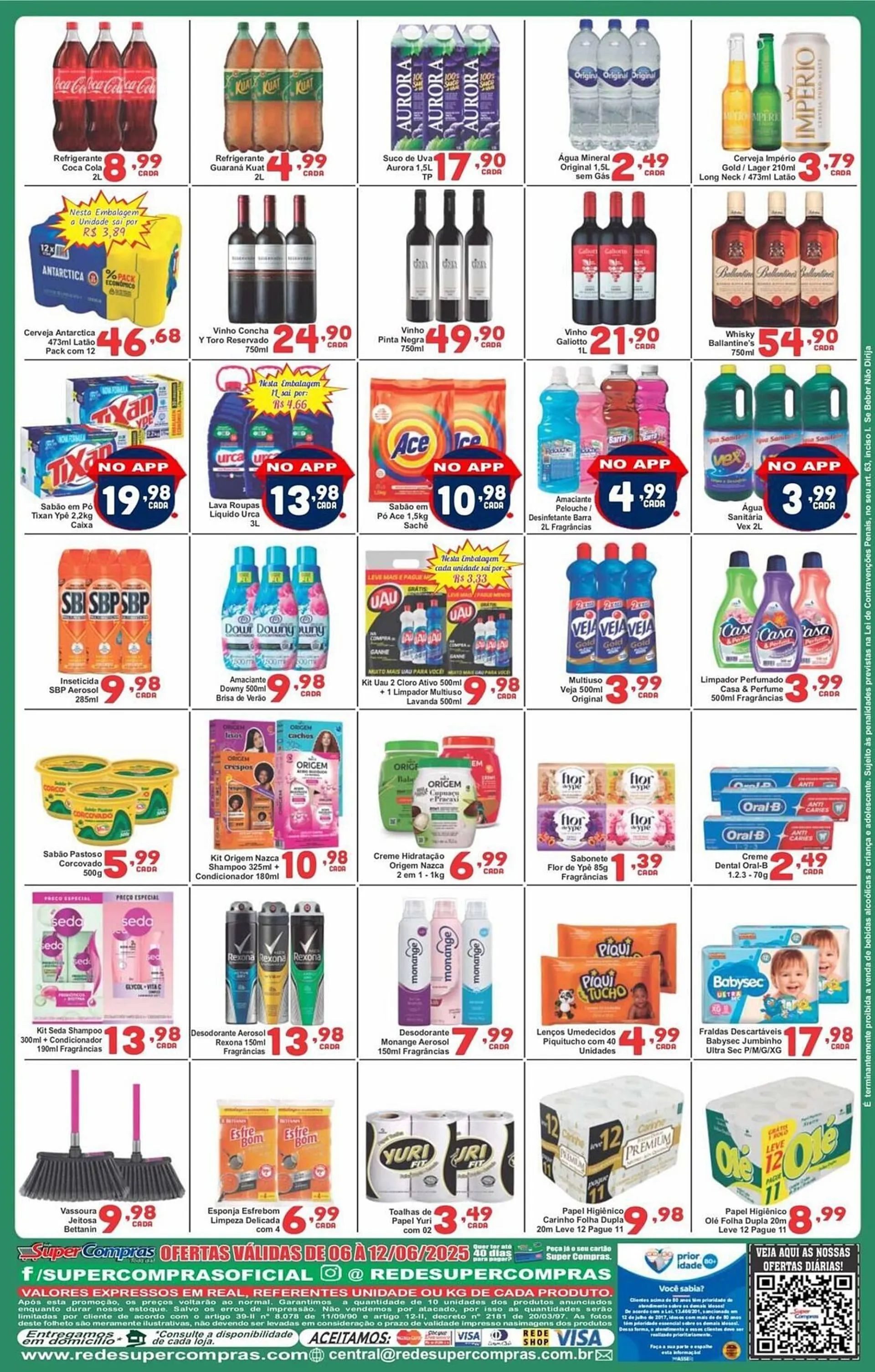 Encarte de Catálogo Rede Super Compras 6 de junho até 12 de junho 2025 - Pagina 4