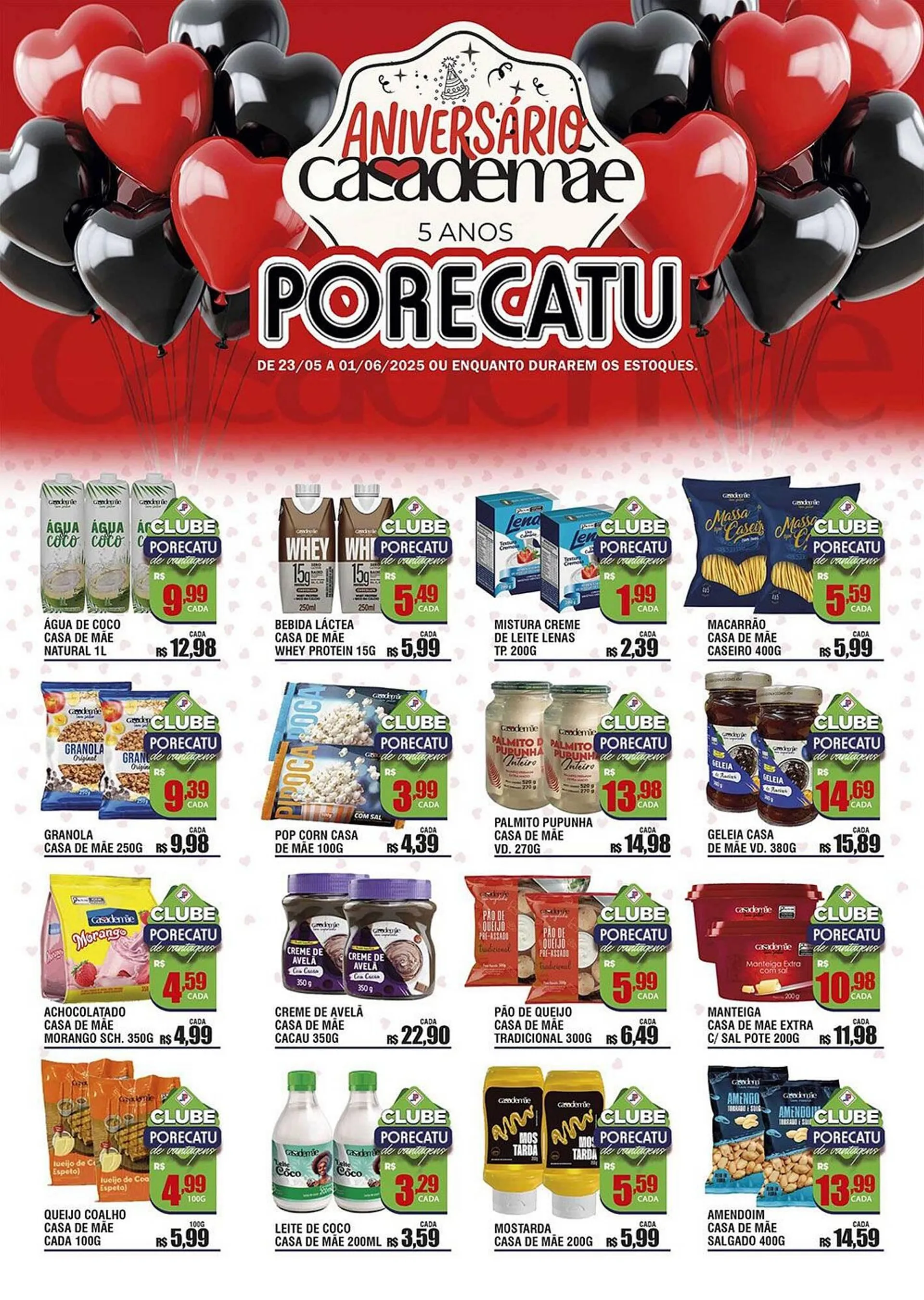 Encarte de Catálogo Supermercado Porecatu 26 de maio até 1 de junho 2025 - Pagina 1