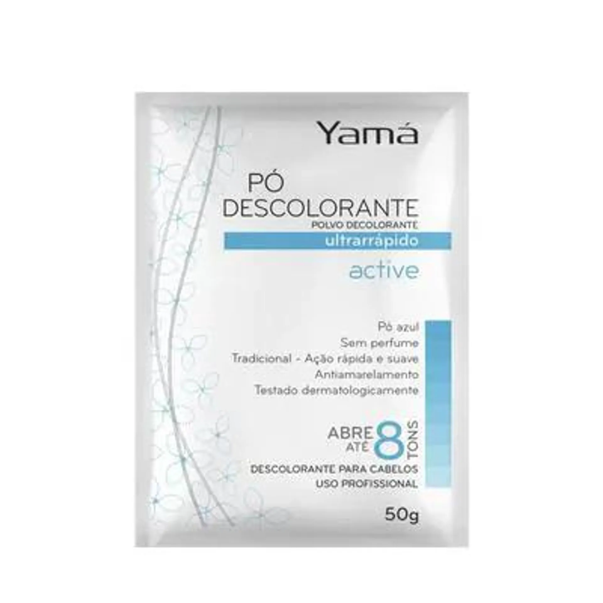 Pó Descolorante Yamá Active Tradicional Sem Perfume 50g