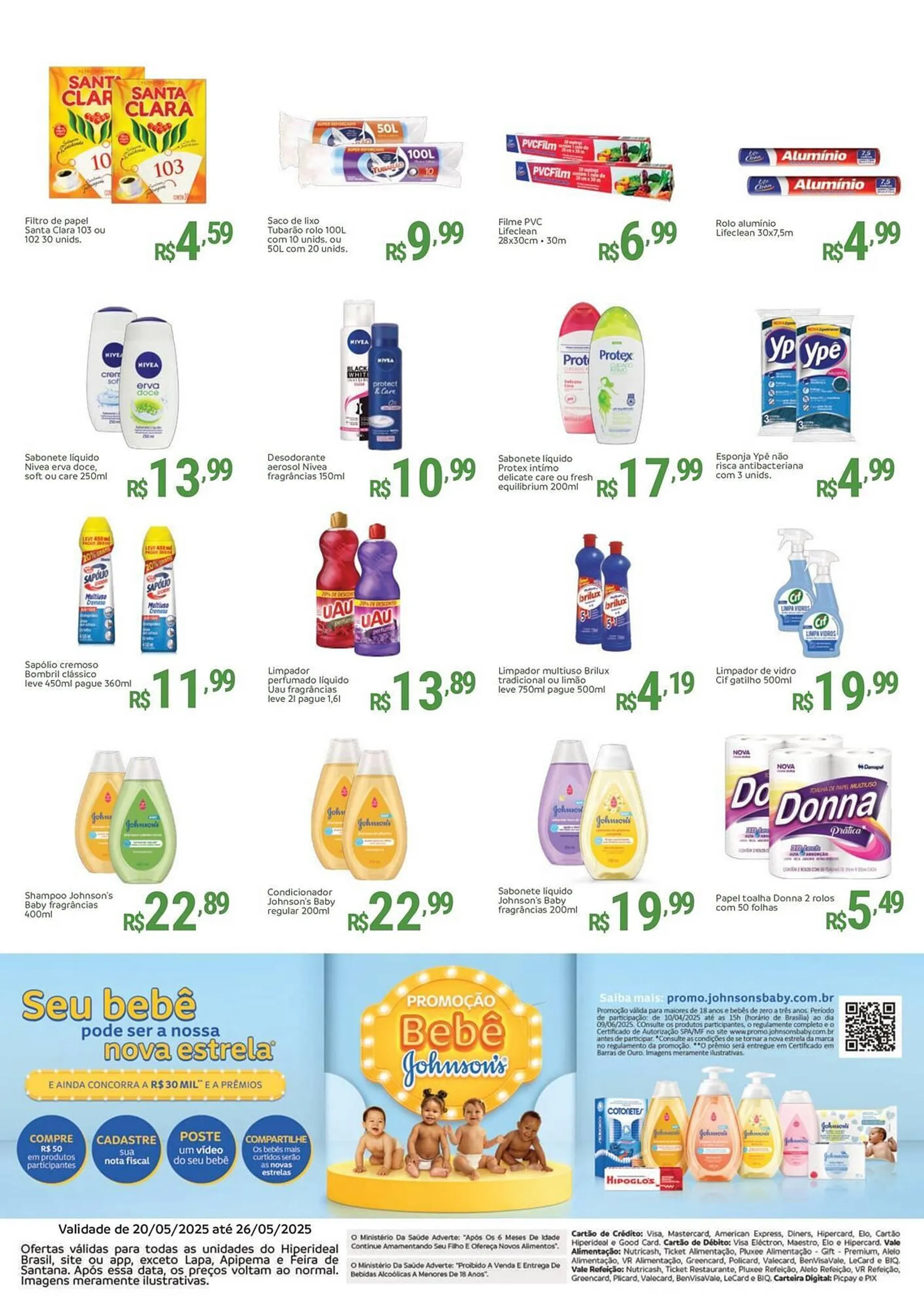 Encarte de Catálogo Hiperideal Supermercados 20 de maio até 26 de maio 2025 - Pagina 4