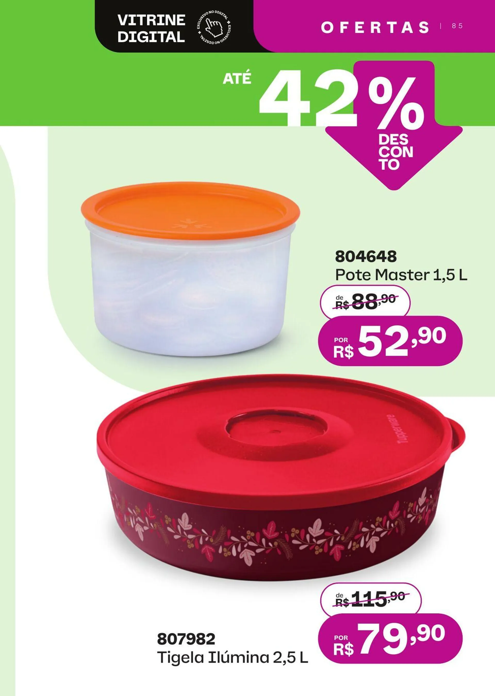 Encarte de Tupperware 1 de abril até 30 de abril 2025 - Pagina 85