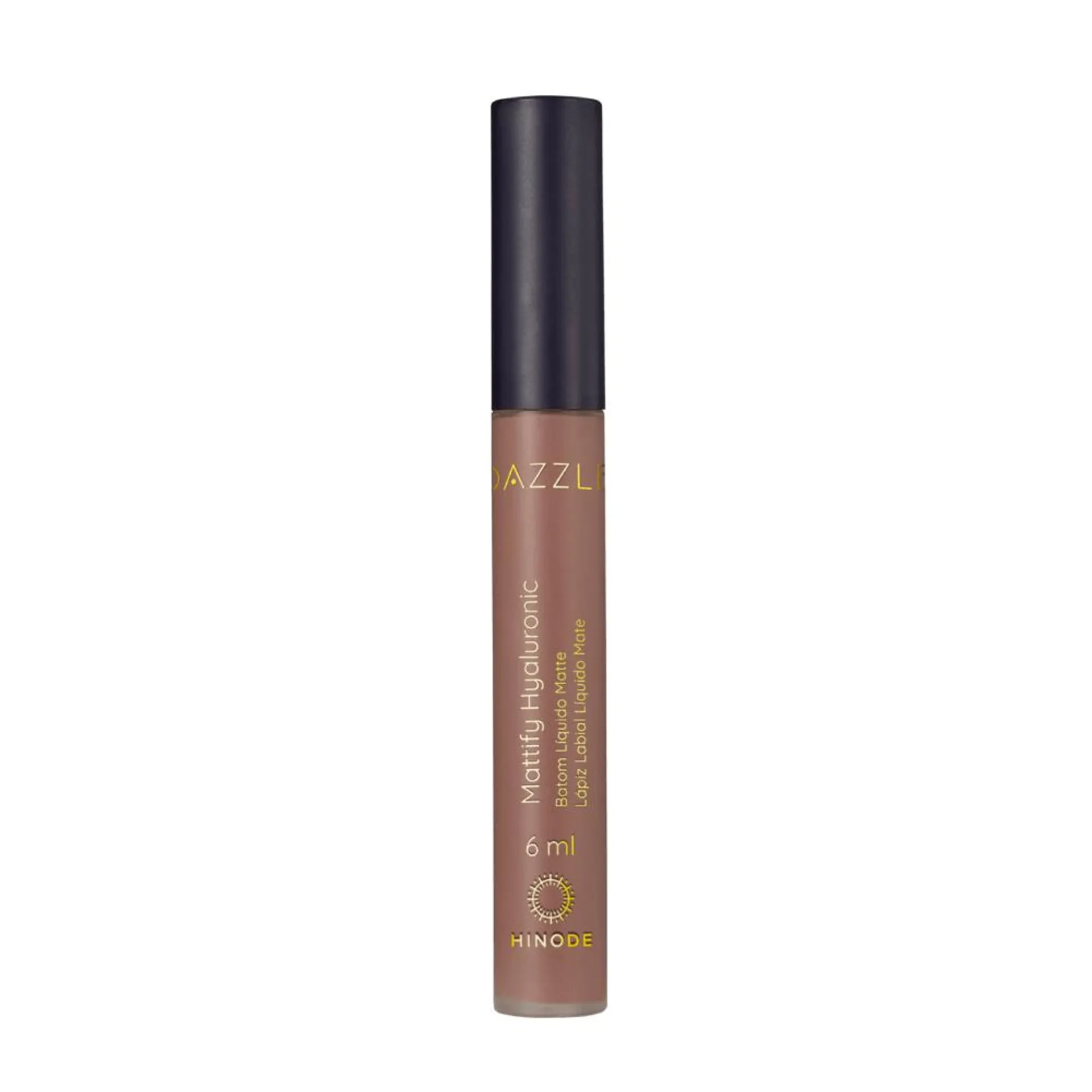 Batom Líquido Matte Mattify Dazzle 6ml Marrom